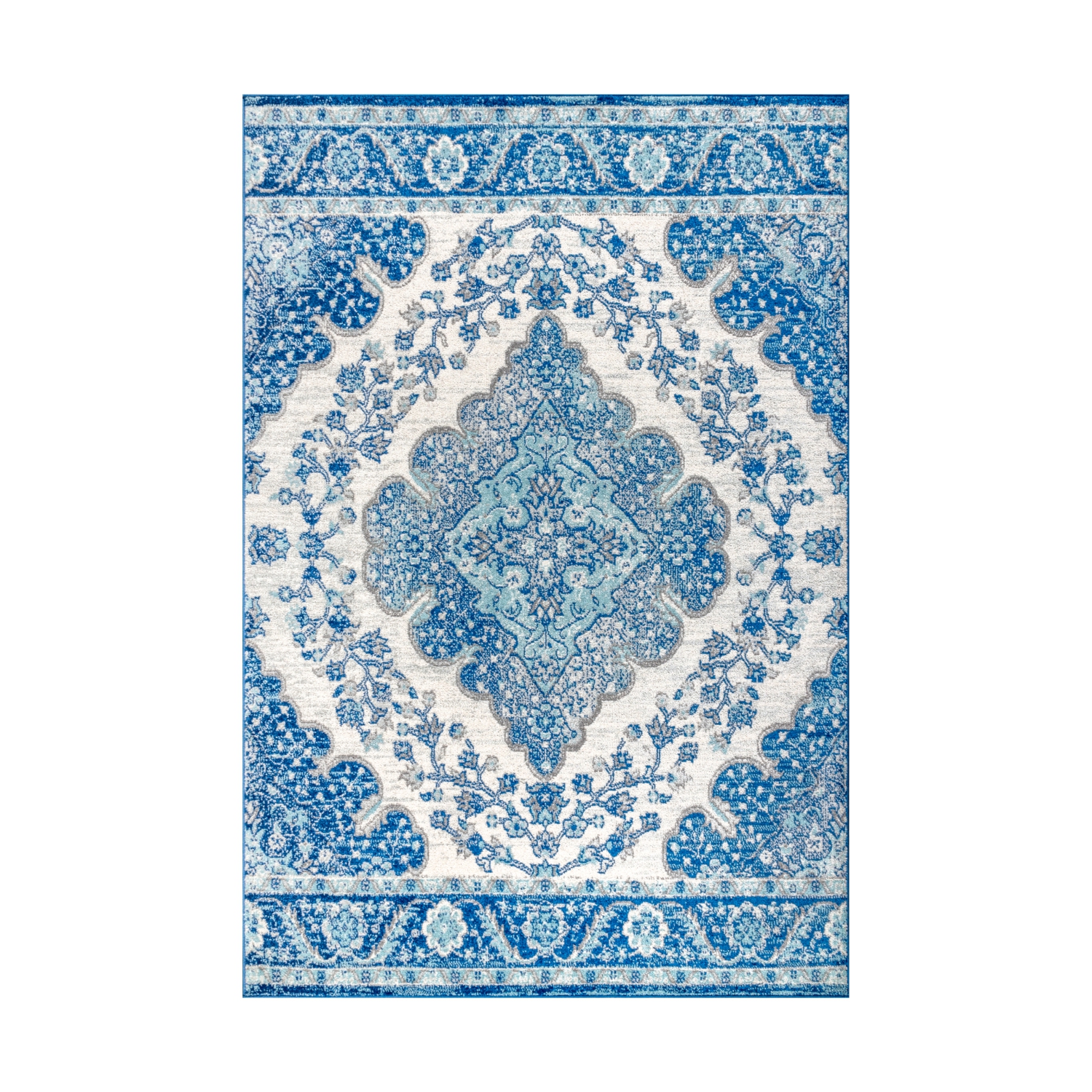 Carpette Boho Vintage Medallion Bohemian Flair