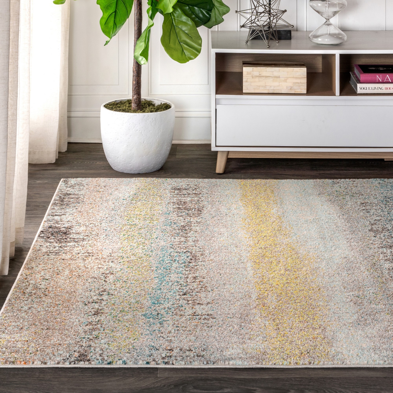 Style Contemporary Pop Modern Abstract Vintage Area Rug