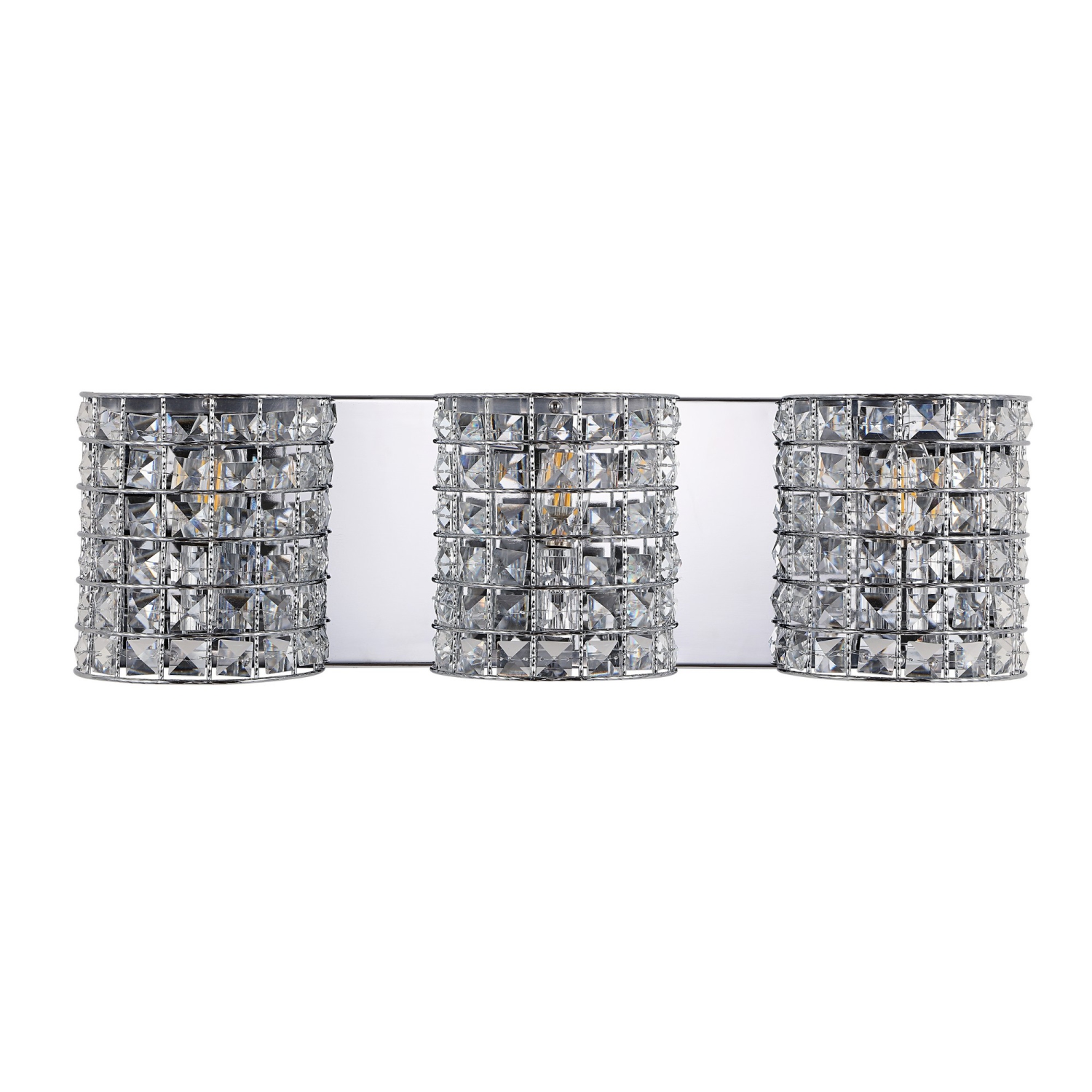 Clara Deco Metal/Crystal Classic Glam LED Vanity Light