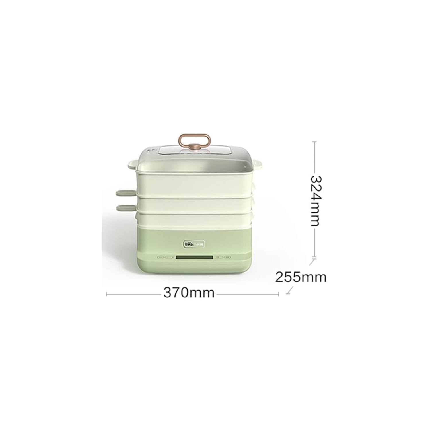 Bear Rice Roll Machine, Electric Steamer, Home Drawer-Style, Multifunctional Breakfast Machine, Steamer for Cooking Dim Sum CFJ-A80B2