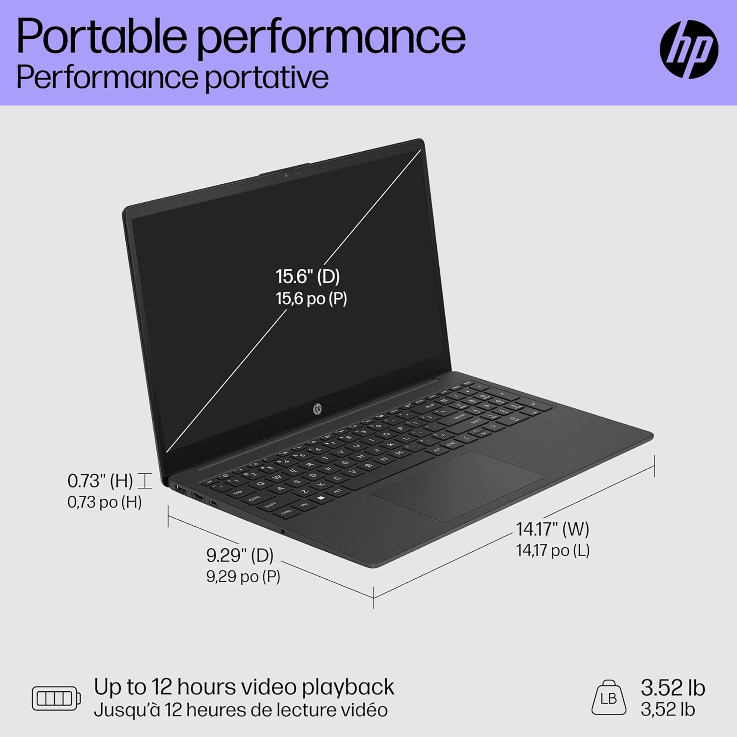 HP 15 inch Laptop, HD Display, Intel Processor N100, 4 GB RAM, 128 GB UFS, Intel UHD Graphics, Windows 11 Home in S Mode, 15-fd0000ca (2023) | Best Buy Canada HP 15 inch Laptop, HD Display, Intel Processor N100, 4 GB RAM, 128 GB UFS, Intel UHD Graphics, Windows 11 Home in S Mode, 15-fd0000ca (2023) | Best Buy Canada