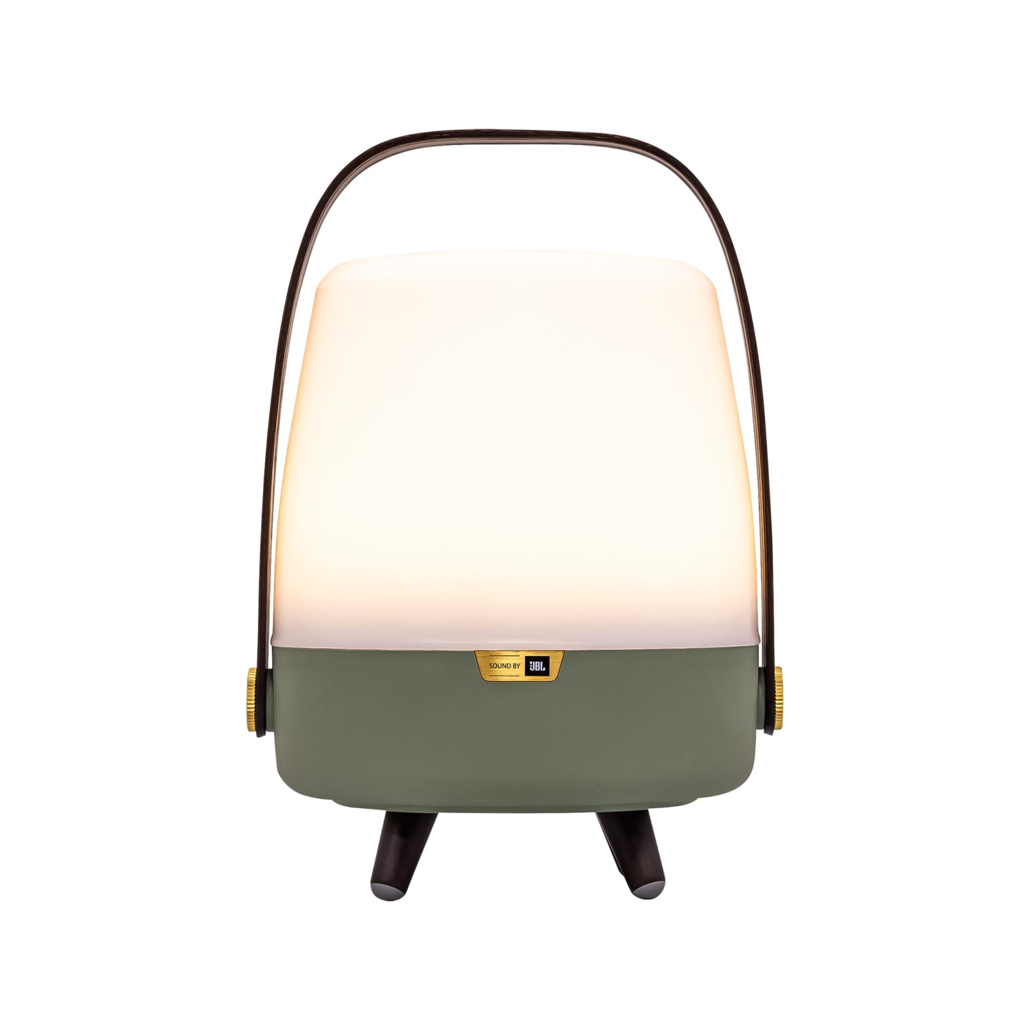 kooduu Lite-up Play Mini Bluetooth Wireless Speaker and LED Lamp, Sound by JBL, Petroleum