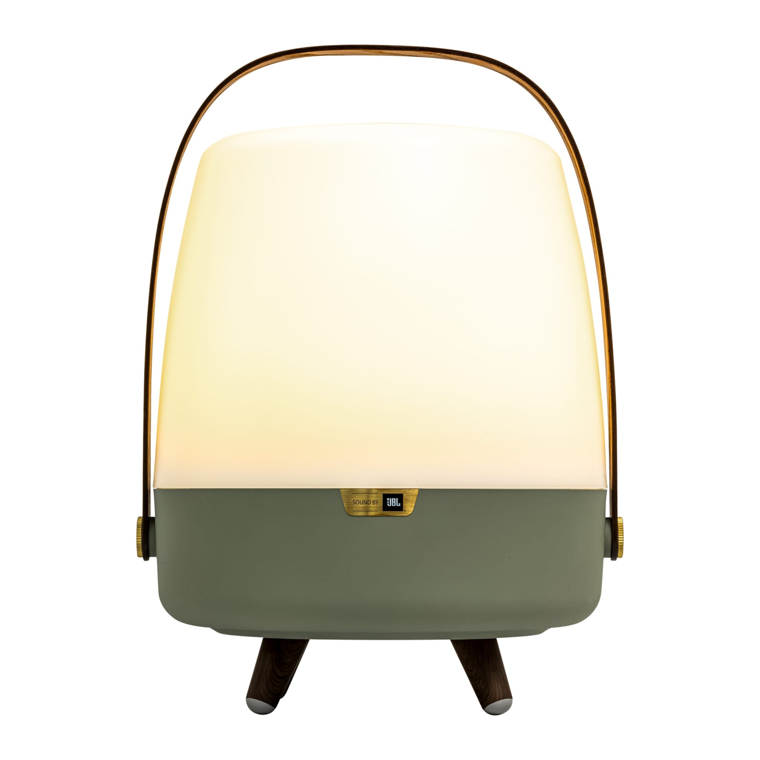 kooduu Lite-up Play Bluetooth Wireless Speaker and LED Lamp, Sound by JBL, Petroleum