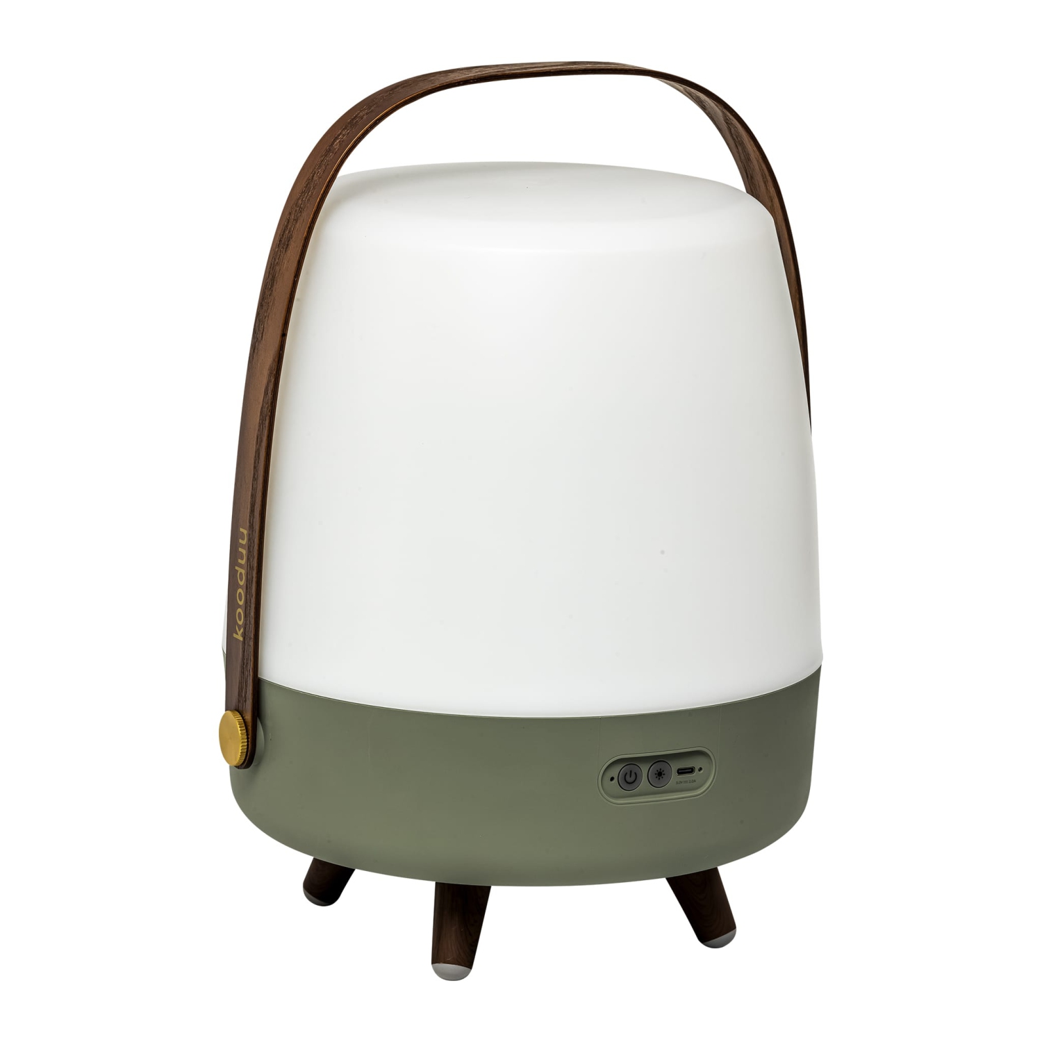 kooduu Lite-up Play Bluetooth Wireless Speaker and LED Lamp, Sound by JBL, Petroleum