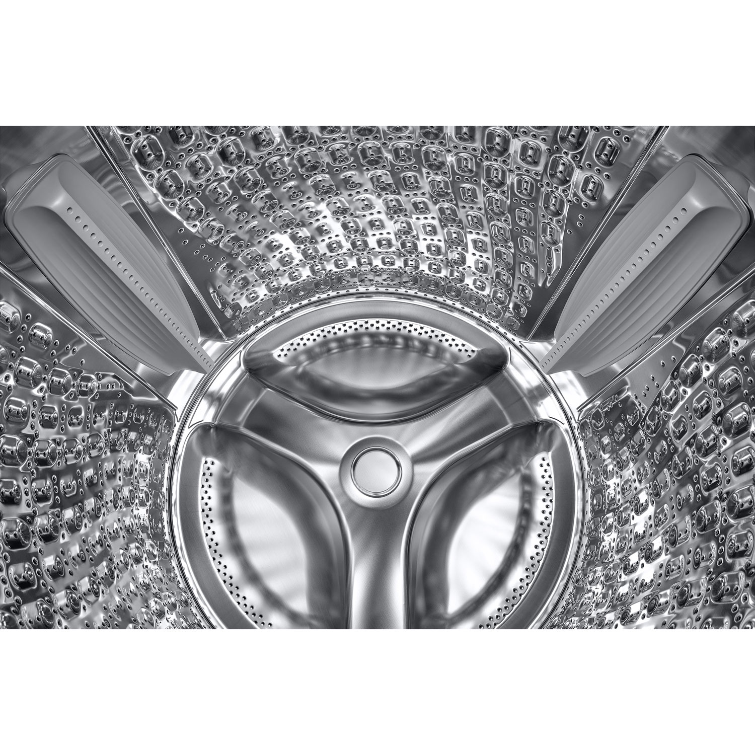 Laveuse à chargement frontal à vapeur haute efficacité de 5,8 pi³ de Samsung - Acier inoxydable noir