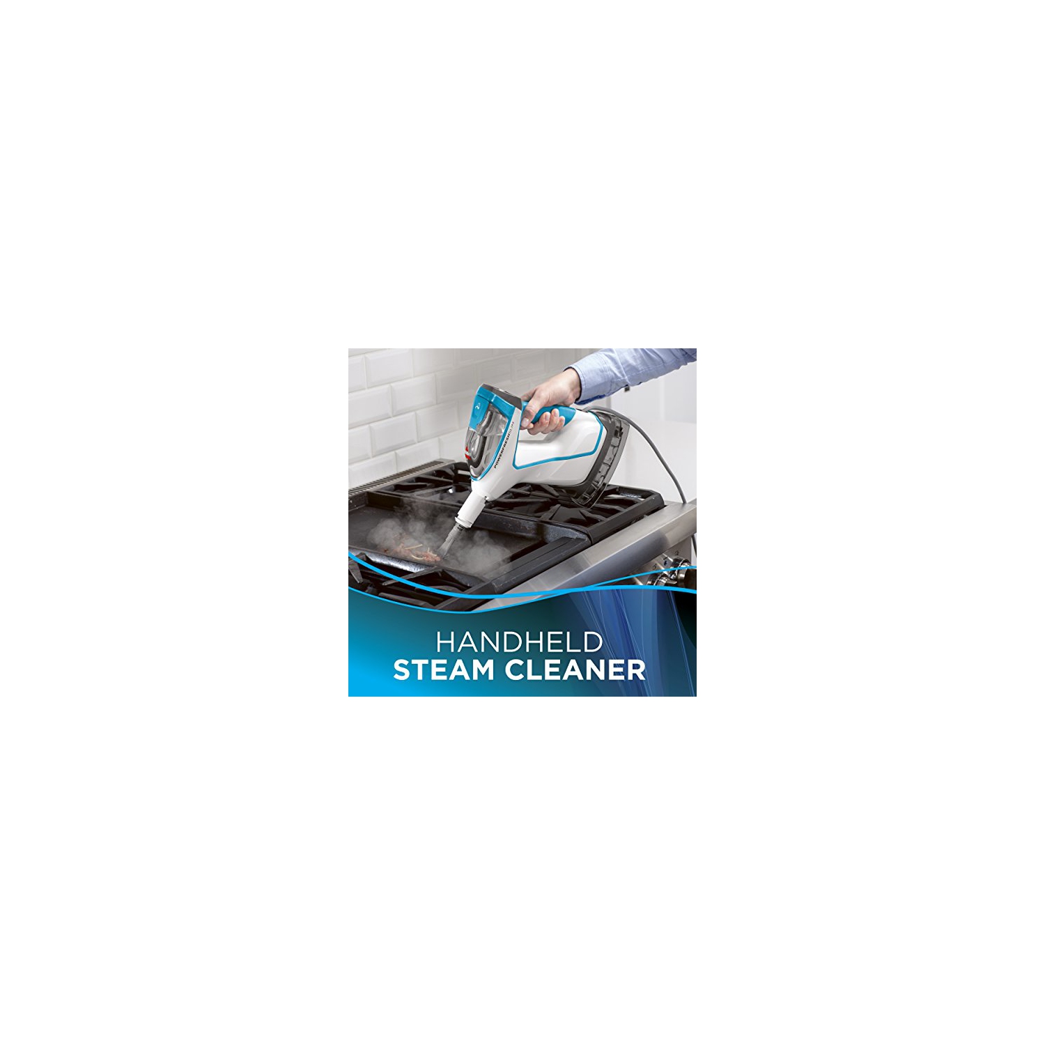 Bissell - Steam Mop and Cleaner - PowerFresh Slim Steam Mop and Steam Cleaner - Versatile 3-in-1 design with lift-off handheld steamer