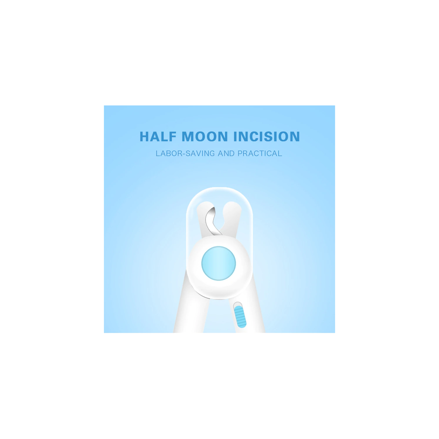 Pet's Nail Clipper with LED Light & Nail File