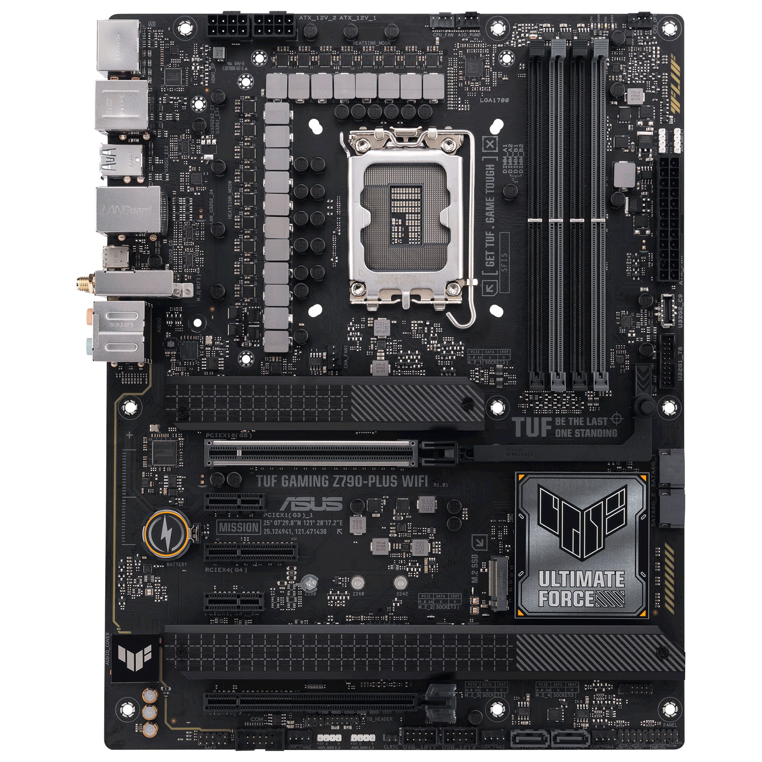 ASUS TUF Gaming Z790-Plus WiFi ATX LGA 1700 DDR5 Motherboard for 12/13/14th Gen Intel CPUs