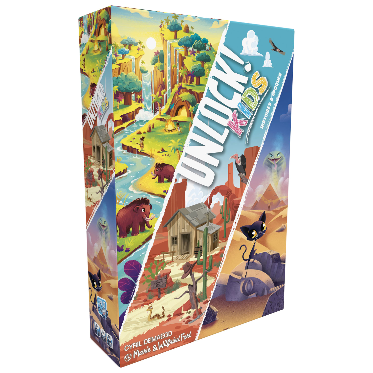 Unlocked! Kids 2 Card Game - French