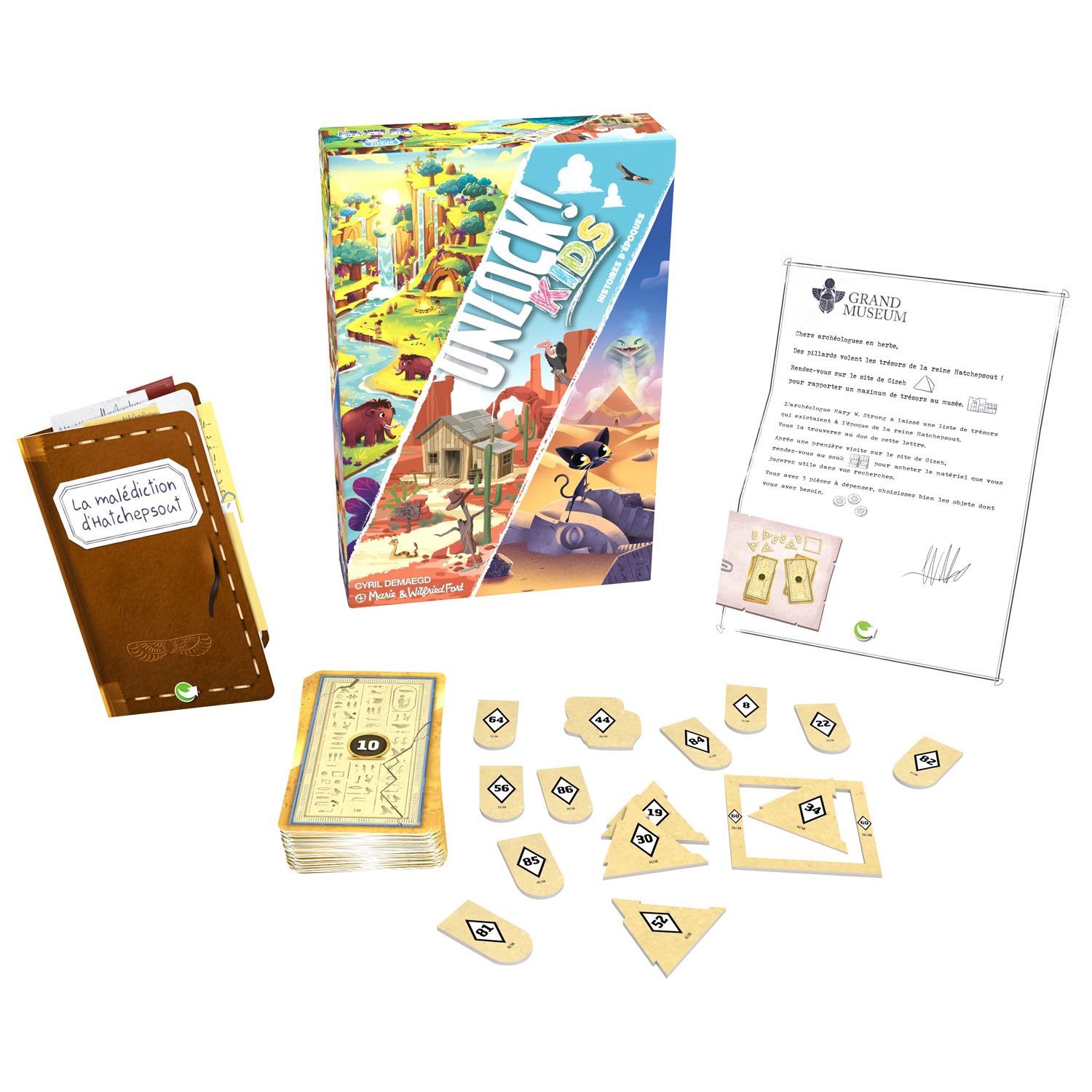 Unlocked! Kids 2 Card Game - French