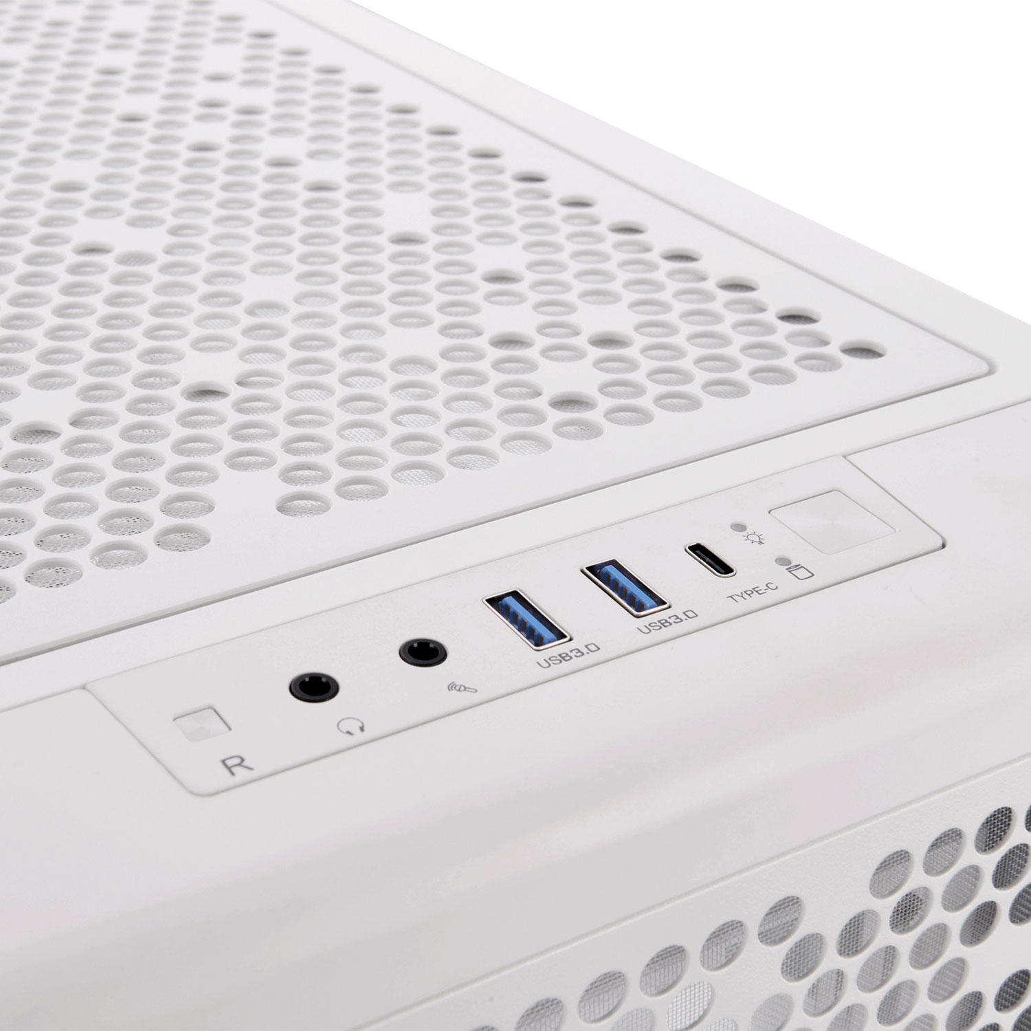 Boîtier d'ordinateur ATX mi-haut Ceres 300TG ARGB Plus de Thermaltake - Blanc