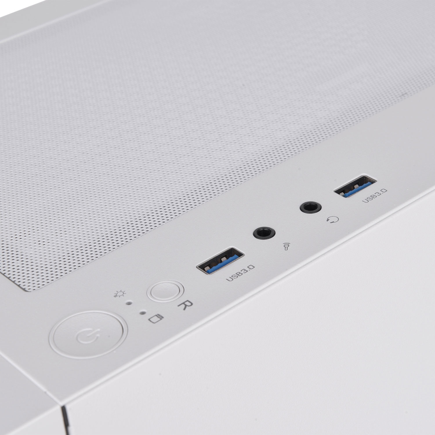 Boîtier d'ordinateur ATX mi-haut S200TG ARGB Plus de Thermaltake - Blanc