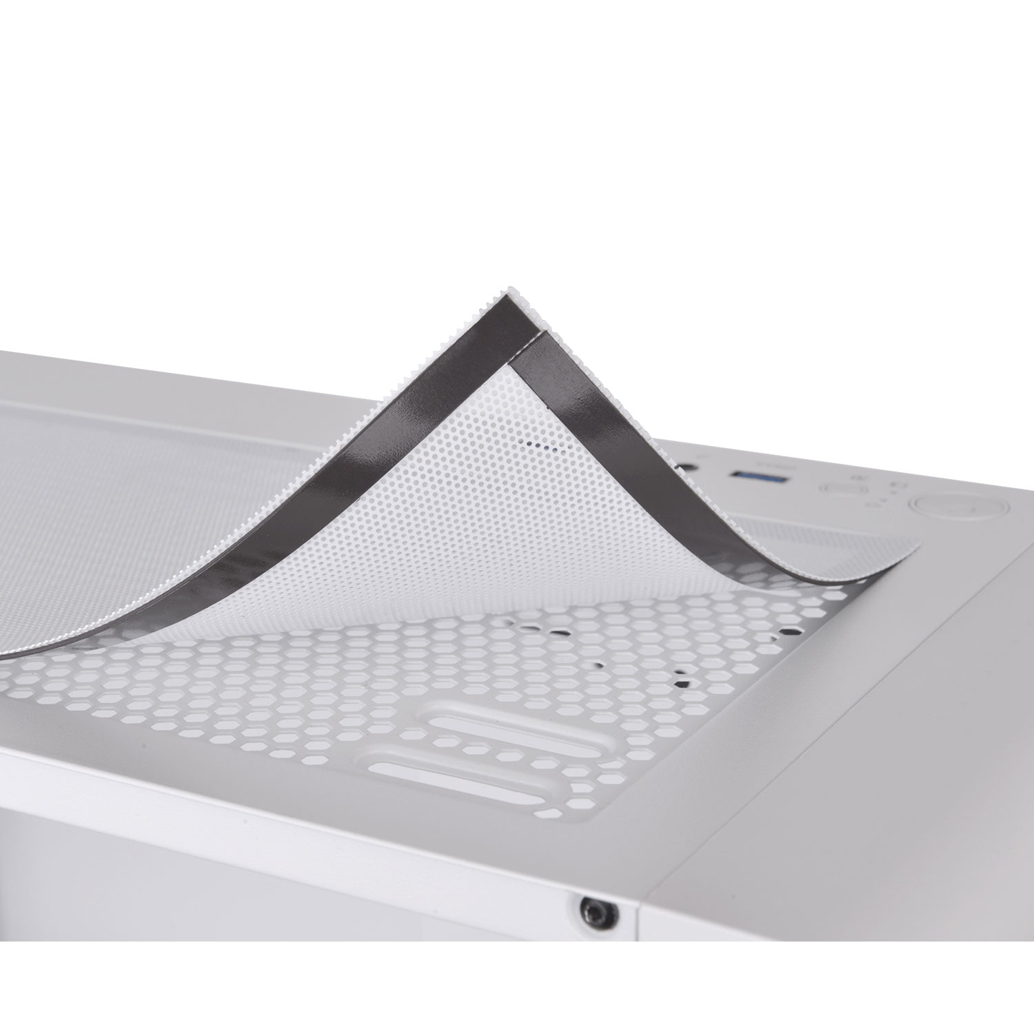 Boîtier d'ordinateur ATX mi-haut S200TG ARGB Plus de Thermaltake - Blanc