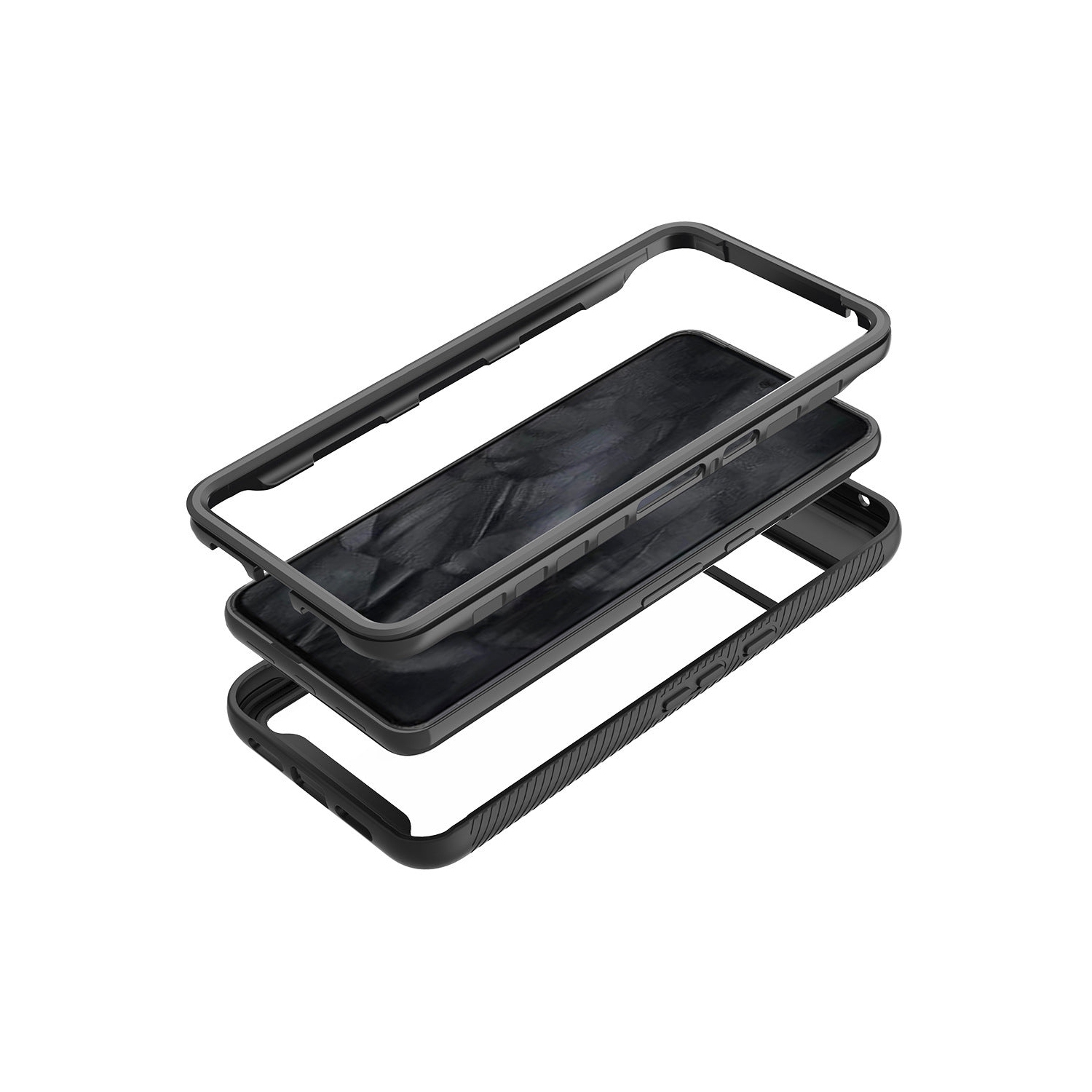 Étui transparent Sky Blue Guardian de PANDACO pour Pixel 8 Pro de Google