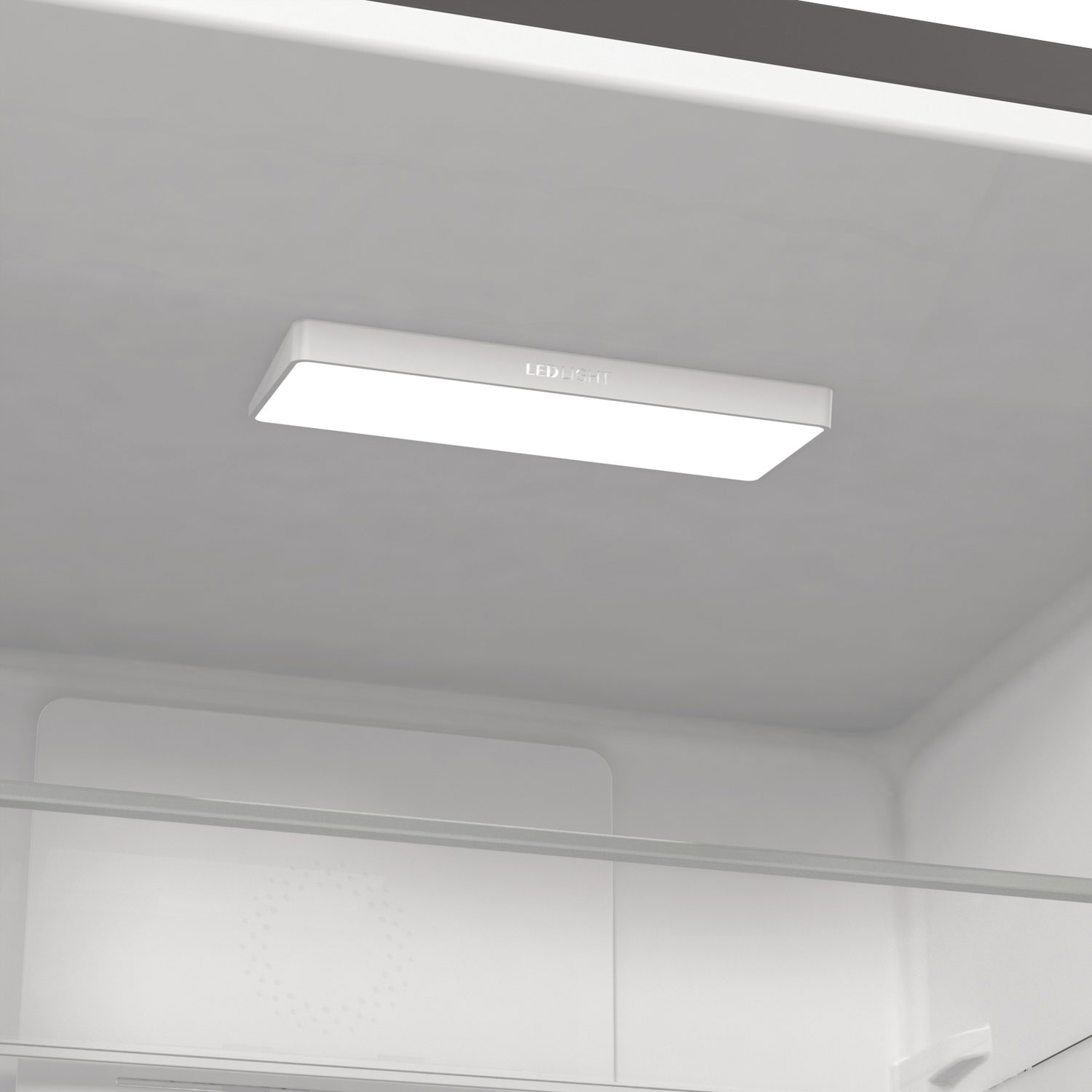 Réfrigérateur à congélateur inférieur avec éclairage DEL 12,5 pi³ 24 po de Smeg - Inox