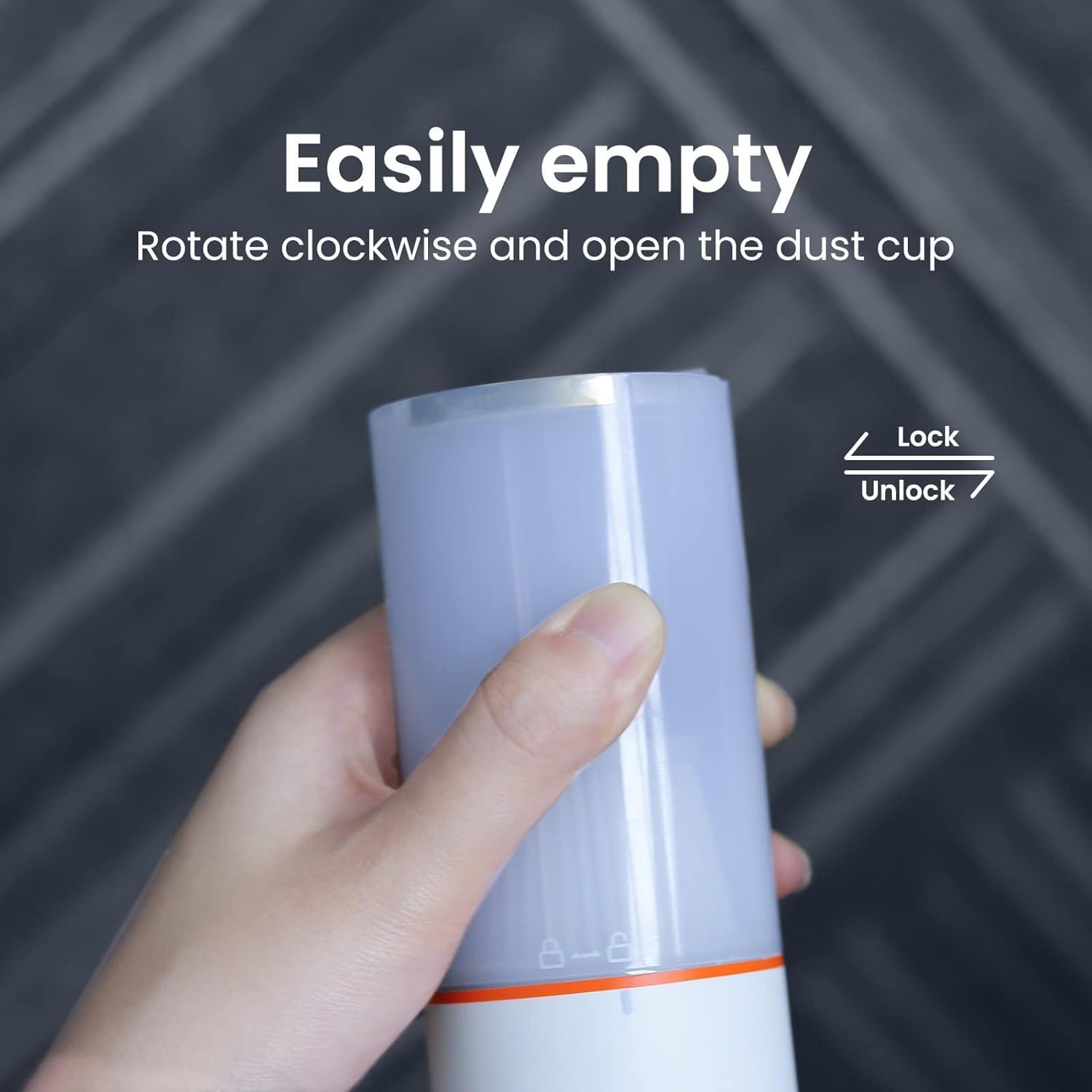 Aspirateur portatif sans fil de ROIDMI pour la voiture, mini aspirateur rechargeable pour le bureau à domicile