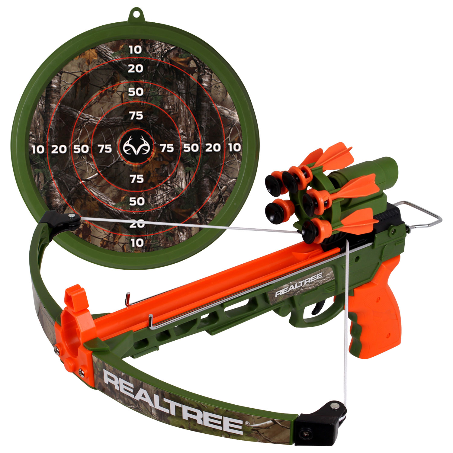 NKOK Realtree Soft Dart Pistol Crossbow Set