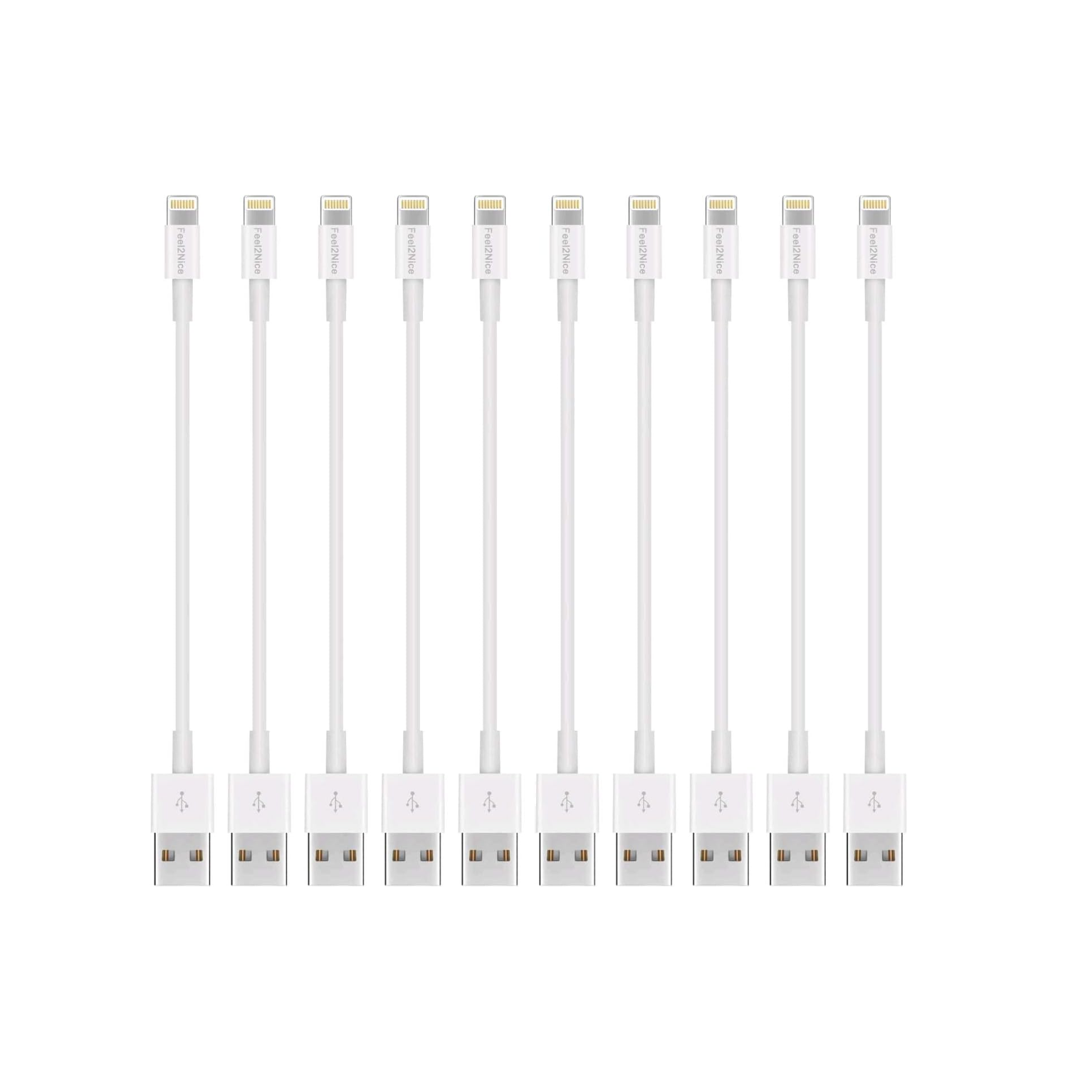 iPhone Charger Cord / 10 Pack 1FT