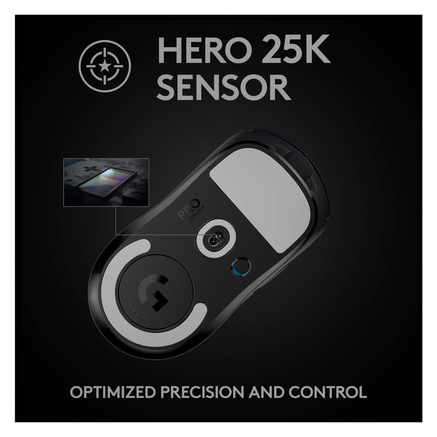 Souris de jeu sans fil G PRO X Superlight de Logitech