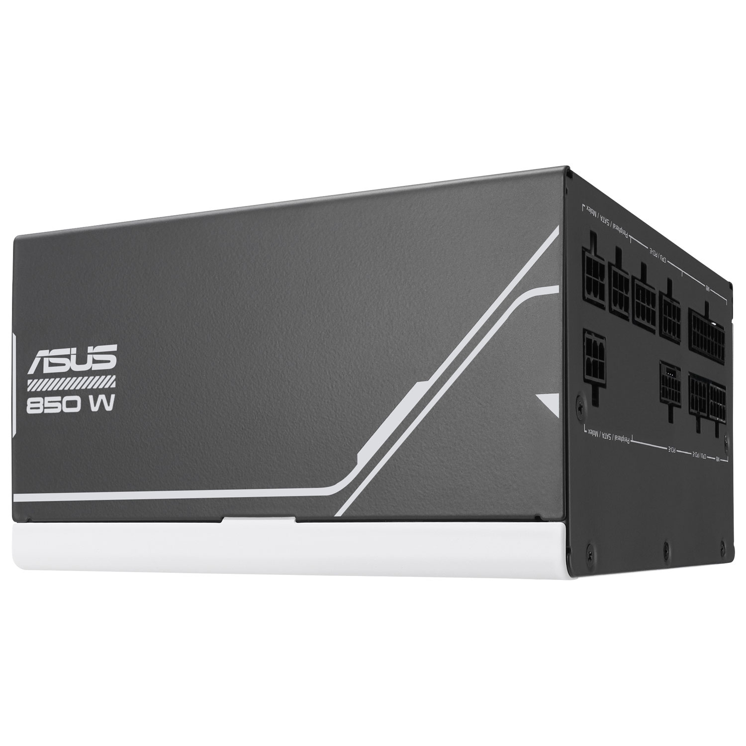 Bloc d'alimentation modulaire ATX Gold de 850 W Prime d'ASUS - Blanc