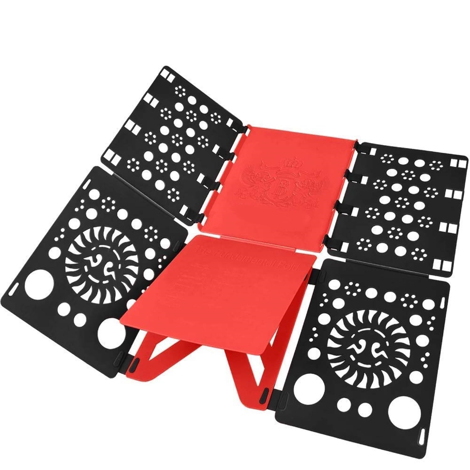 Durable Plastic Shirt Folding Board - Laundry Folder for T-Shirts and Clothes