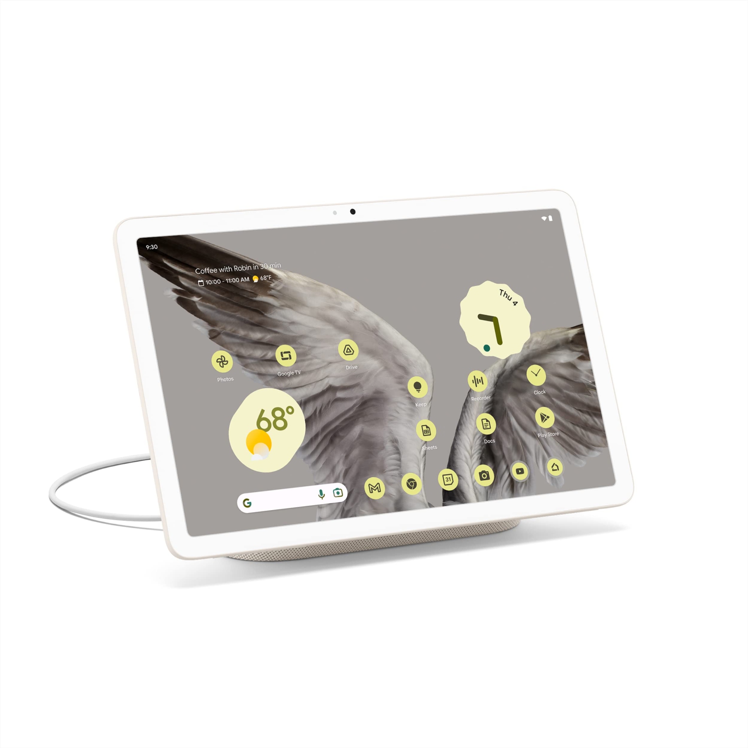 Google Pixel 128GB 11" Android Tablet with Charging Speaker Dock - Porcelain