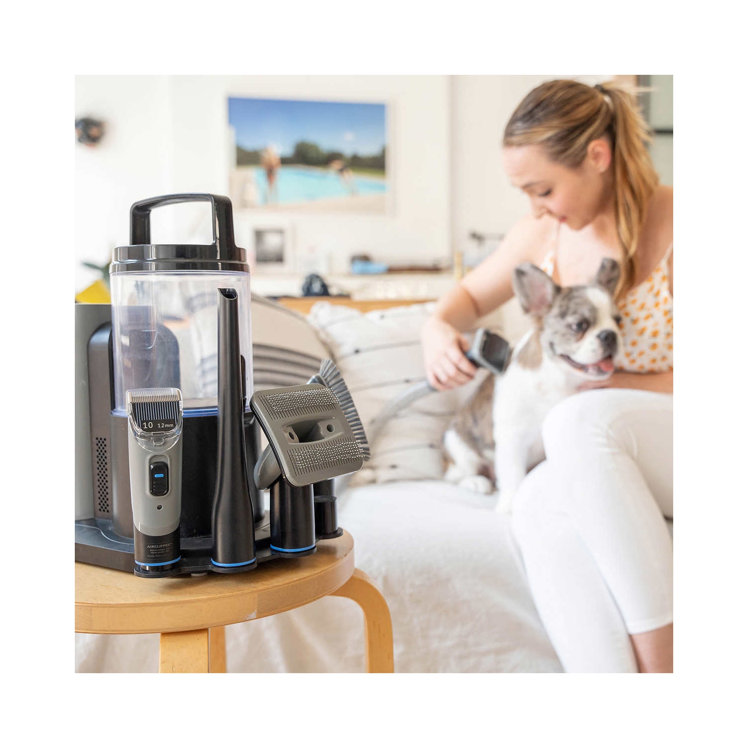 furMe Professional Plus Pet Grooming Vacuum Kit with Carrying Case