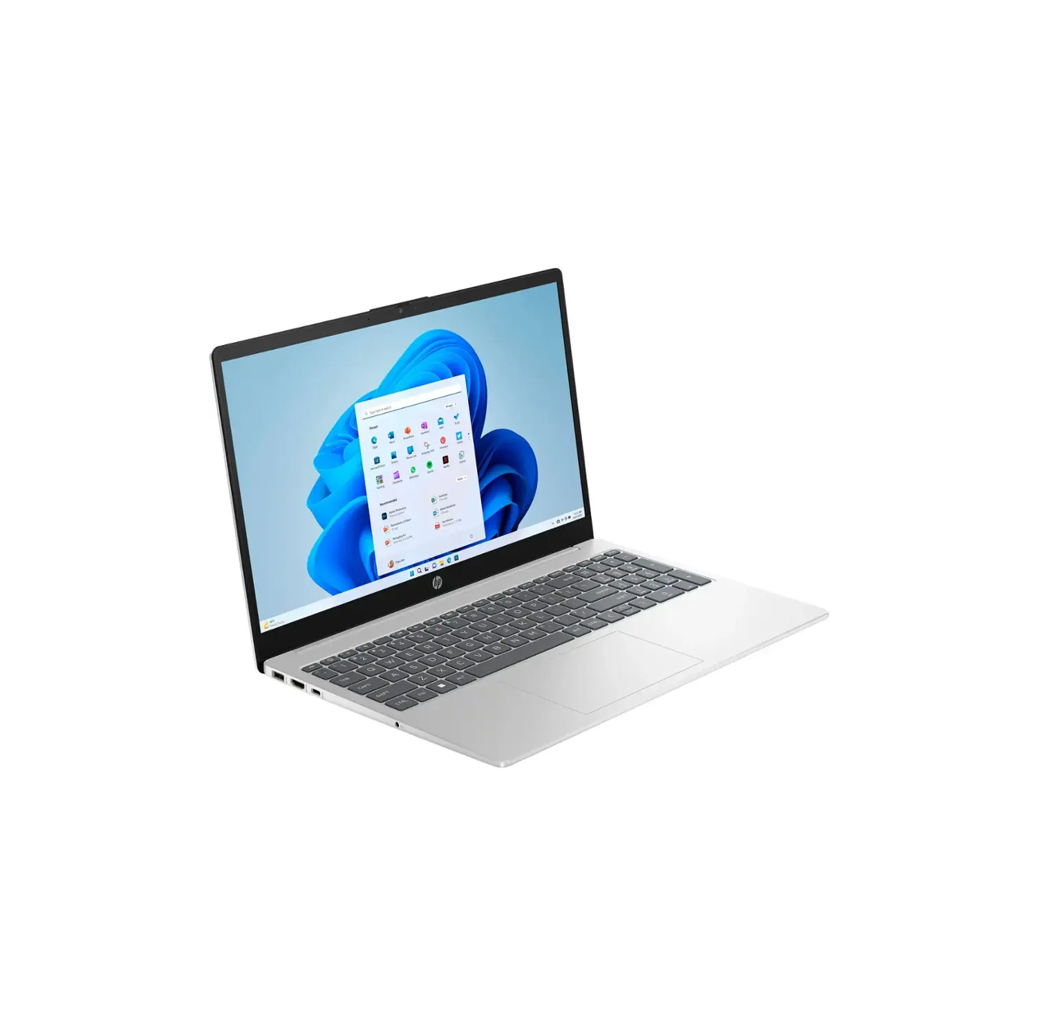 HP - 15.6" Touch-Screen Laptop - Intel Core 6-Core i3 -1215u Up to 4.4GHz - 16GB Memory - 256GB SSD - Natural Silver, Intel UHD Graphics, Windows 11