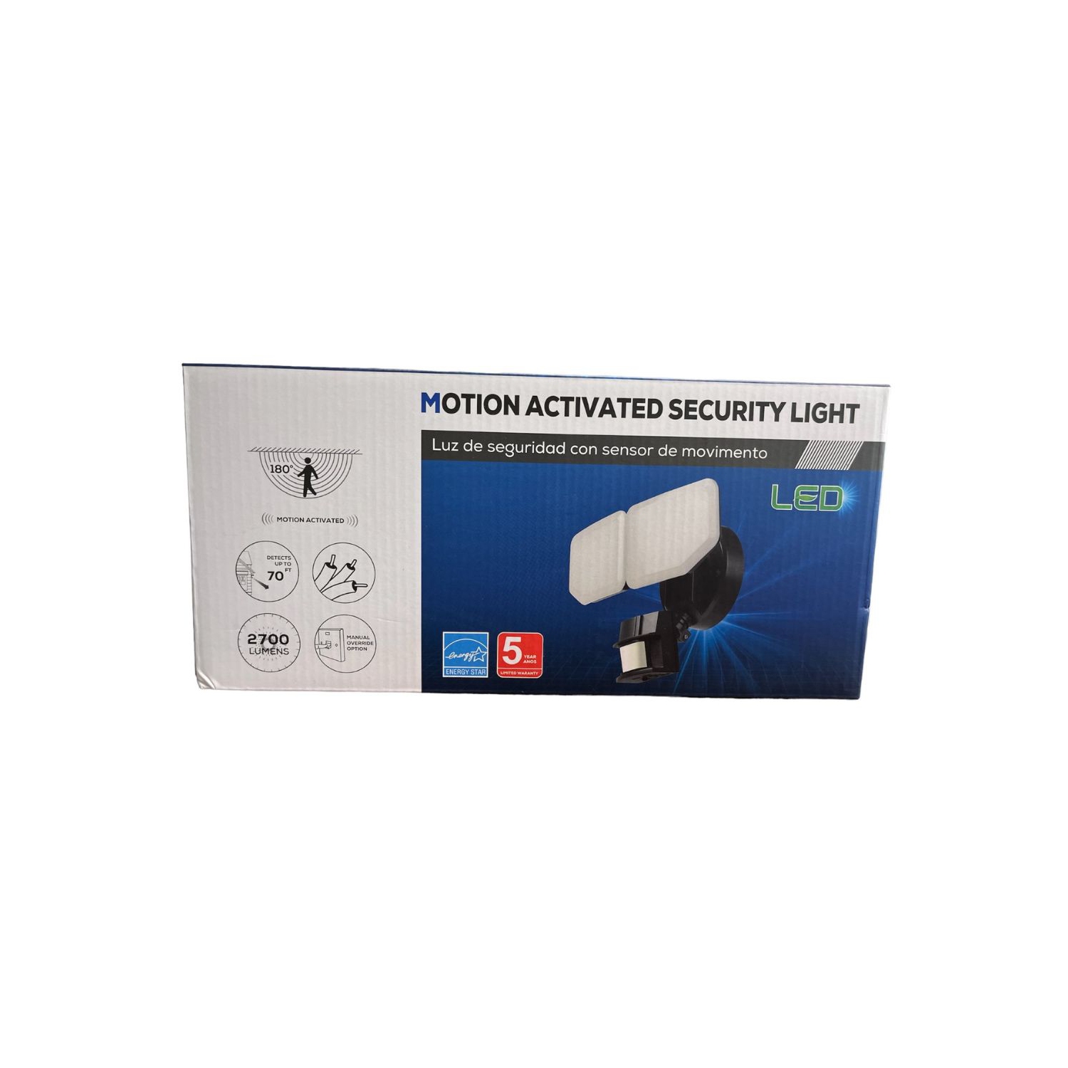 NTI MOTION ACTIVATED SECURITY LIGHT 30W
