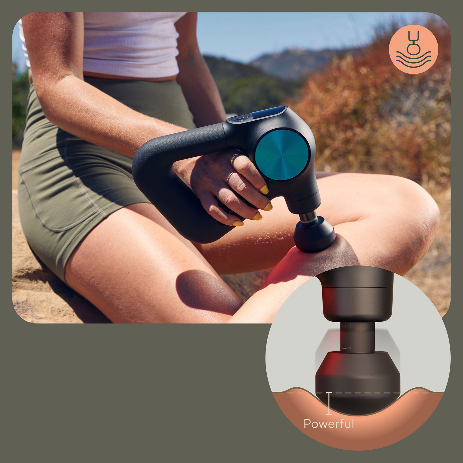 Appareil de massage portatif à percussion Theragun PRO Plus de Therabody - Noir