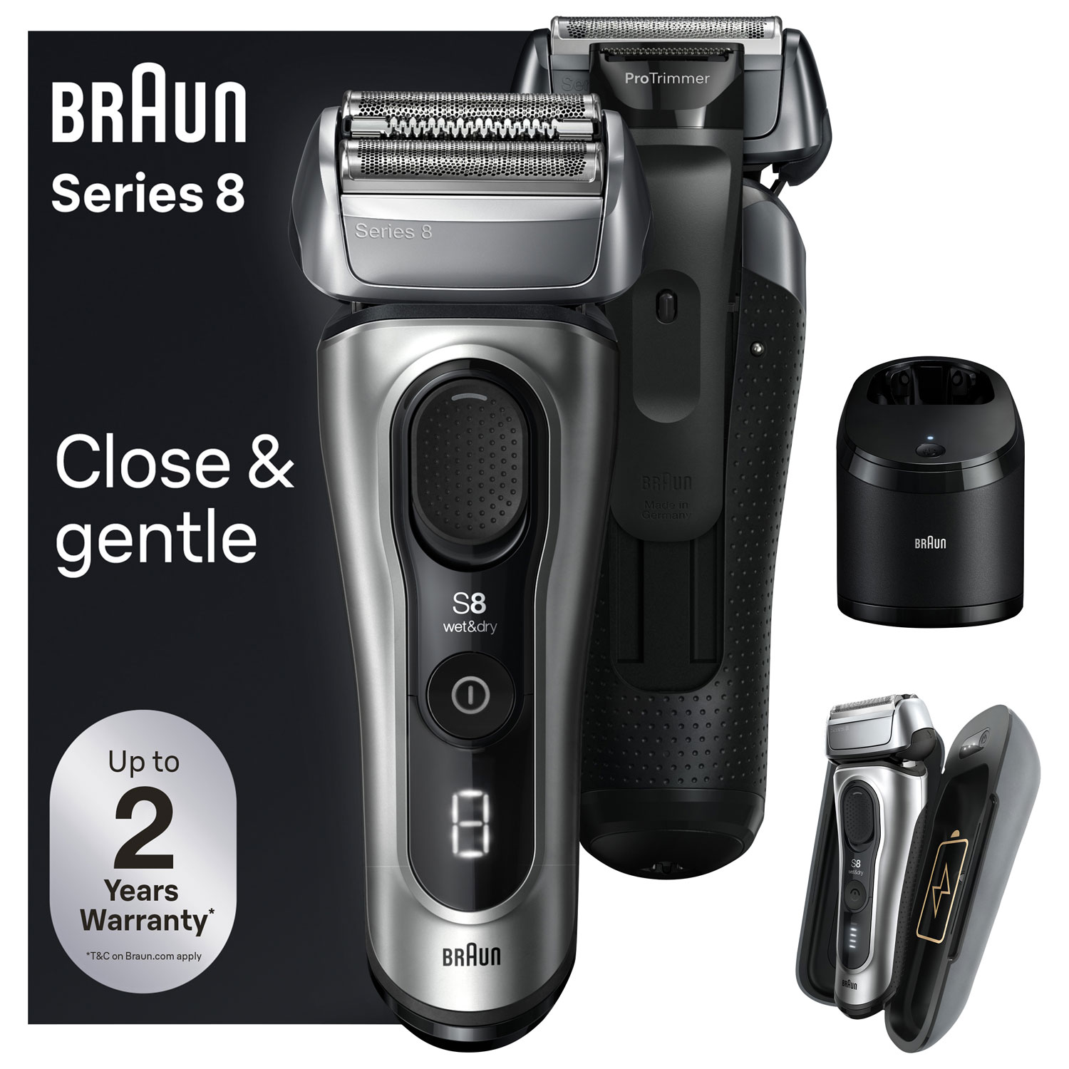 Braun Series 8 Wet/Dry Shaver (8577cc)