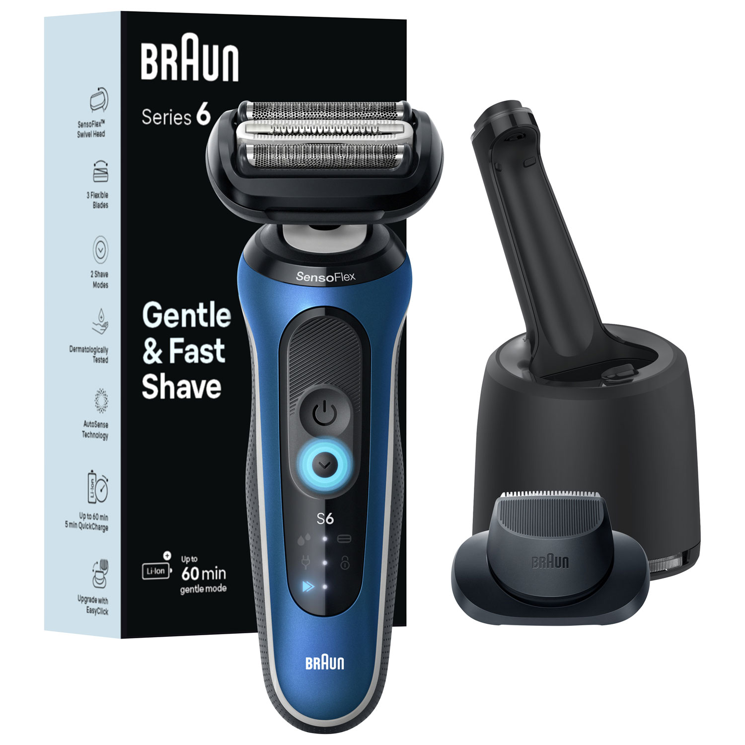 Braun Series 6 Wet/Dry Shaver (6172cc)