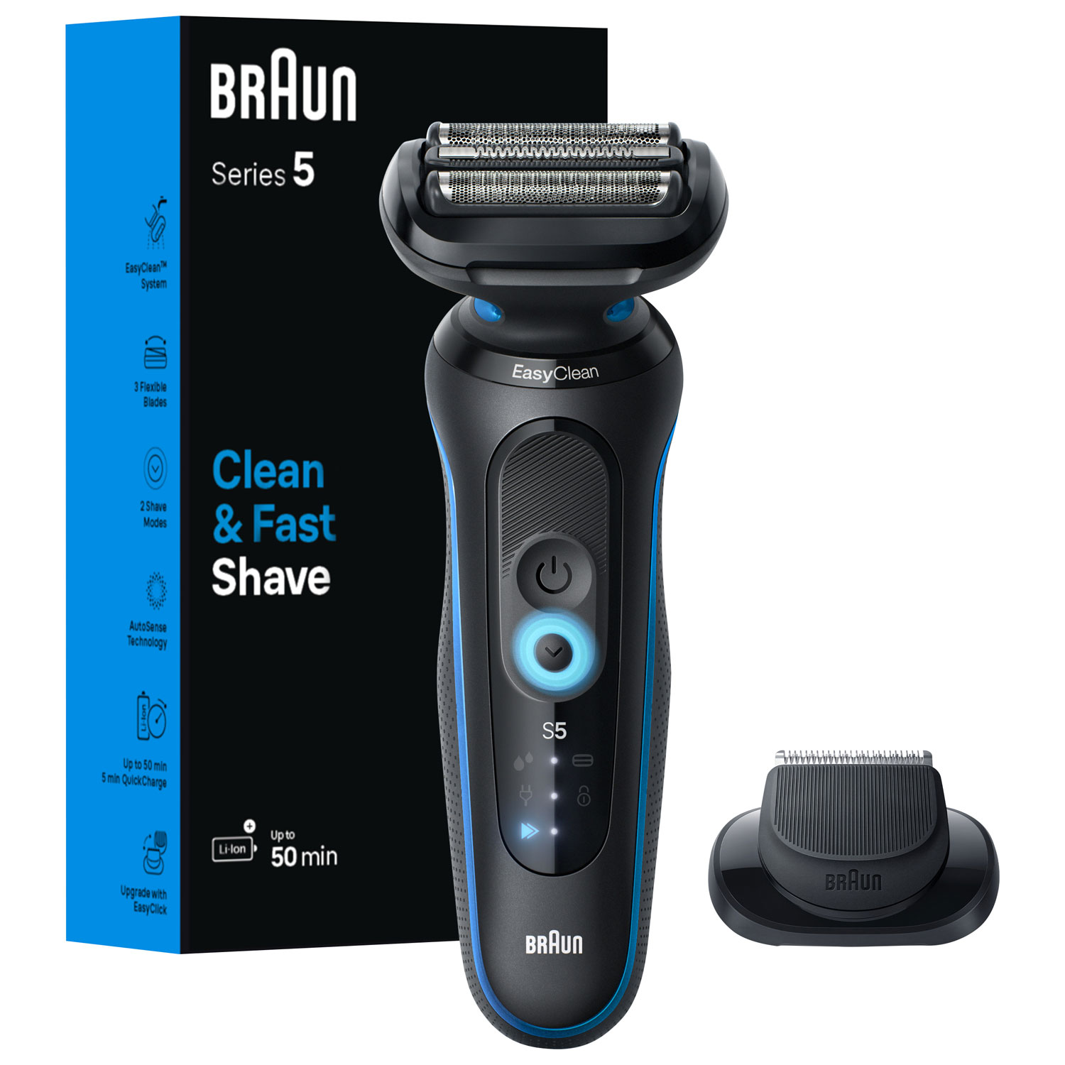 Braun Series 5 Wet/Dry Shaver (5118s)