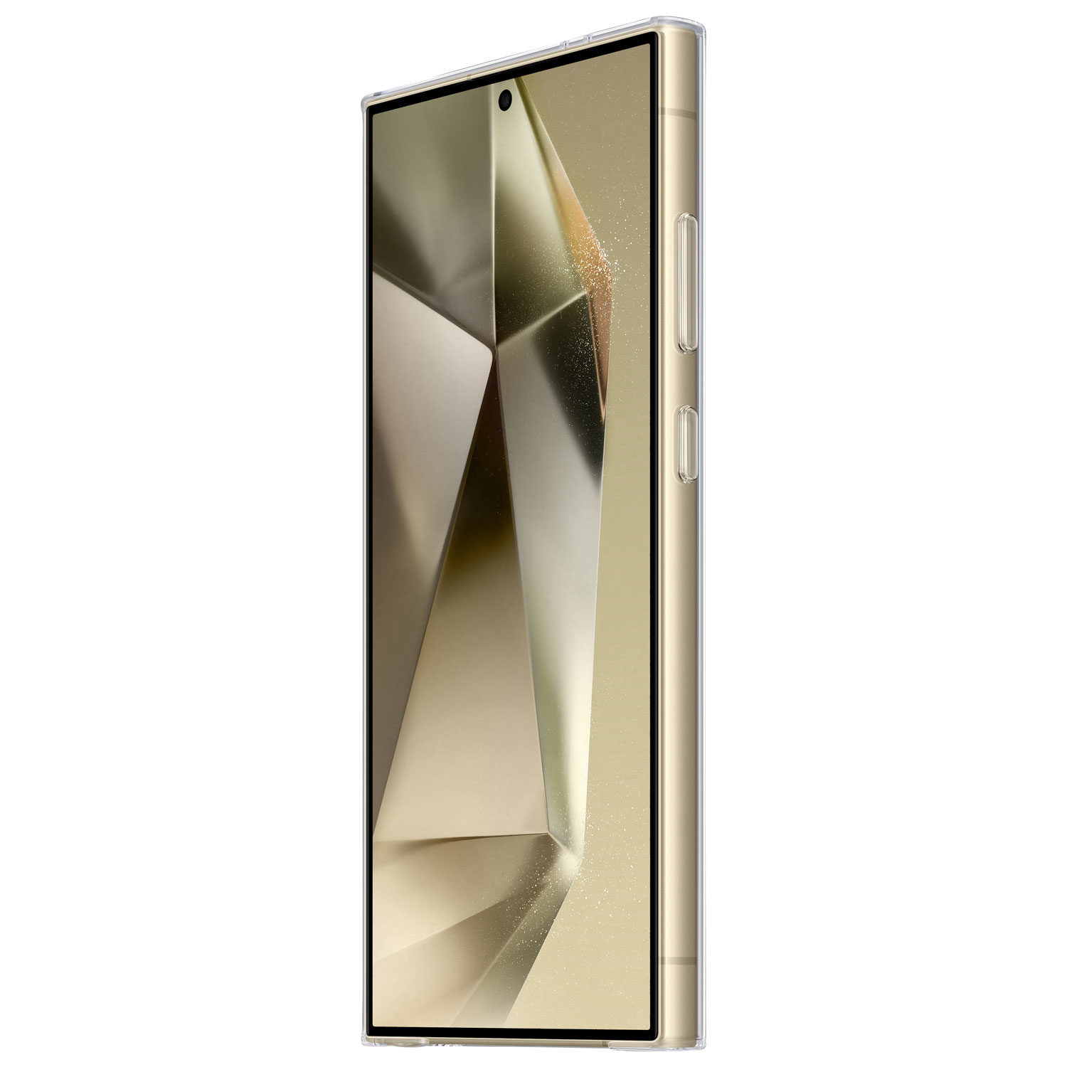 Samsung Fitted Soft Shell Case for Galaxy S24 Ultra - Clear