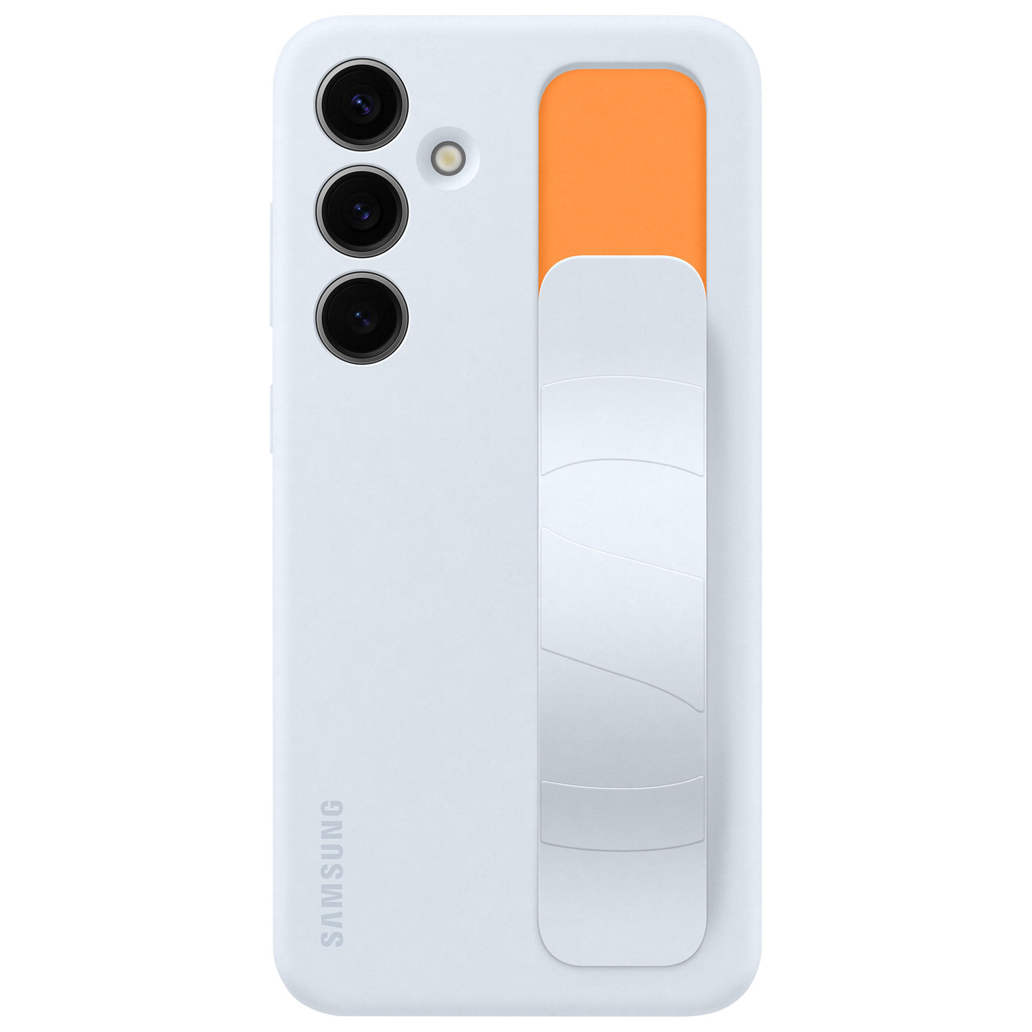 Samsung Fitted Hard Shell Case for Galaxy S24+ - Light Blue - Only at Best Buy