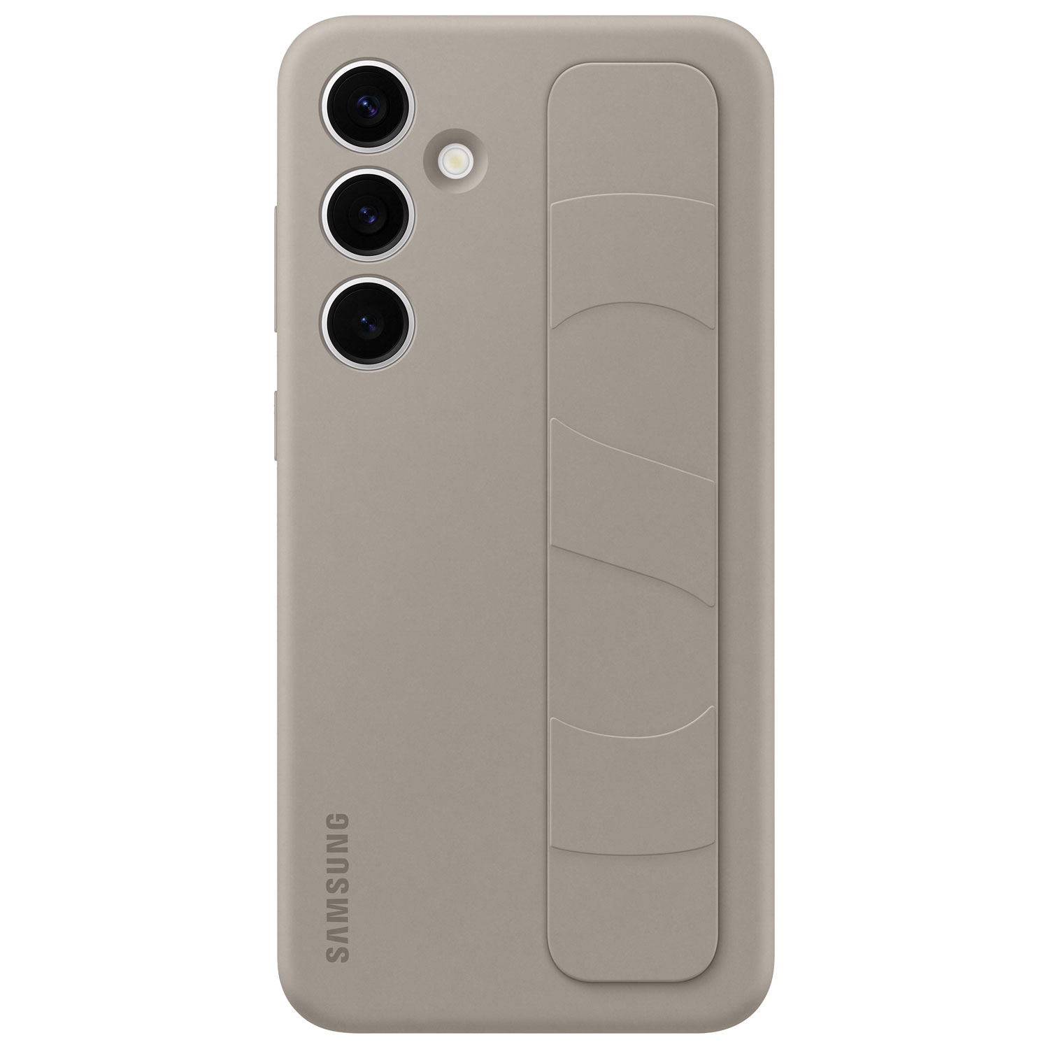 Samsung Fitted Hard Shell Case for Galaxy S24+ (Plus) - Taupe - Only at Best Buy