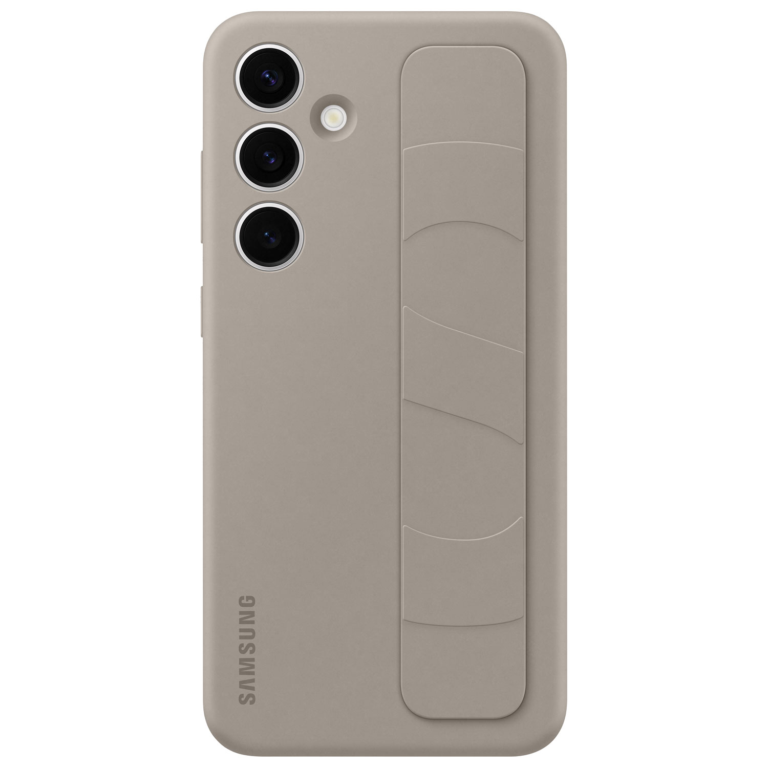 Samsung Fitted Hard Shell Case for Galaxy S24+ - Taupe - Only at Best Buy