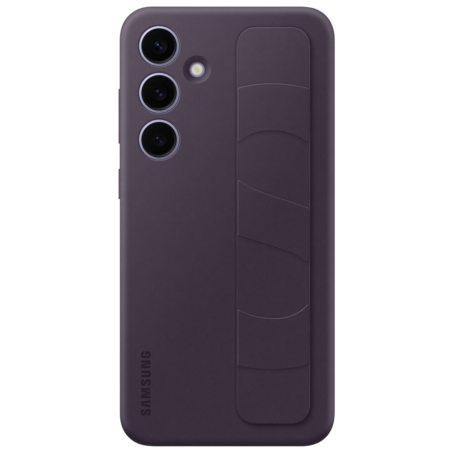 Samsung Fitted Hard Shell Case for Galaxy S24+ (Plus) - Dark Violet - Only at Best Buy