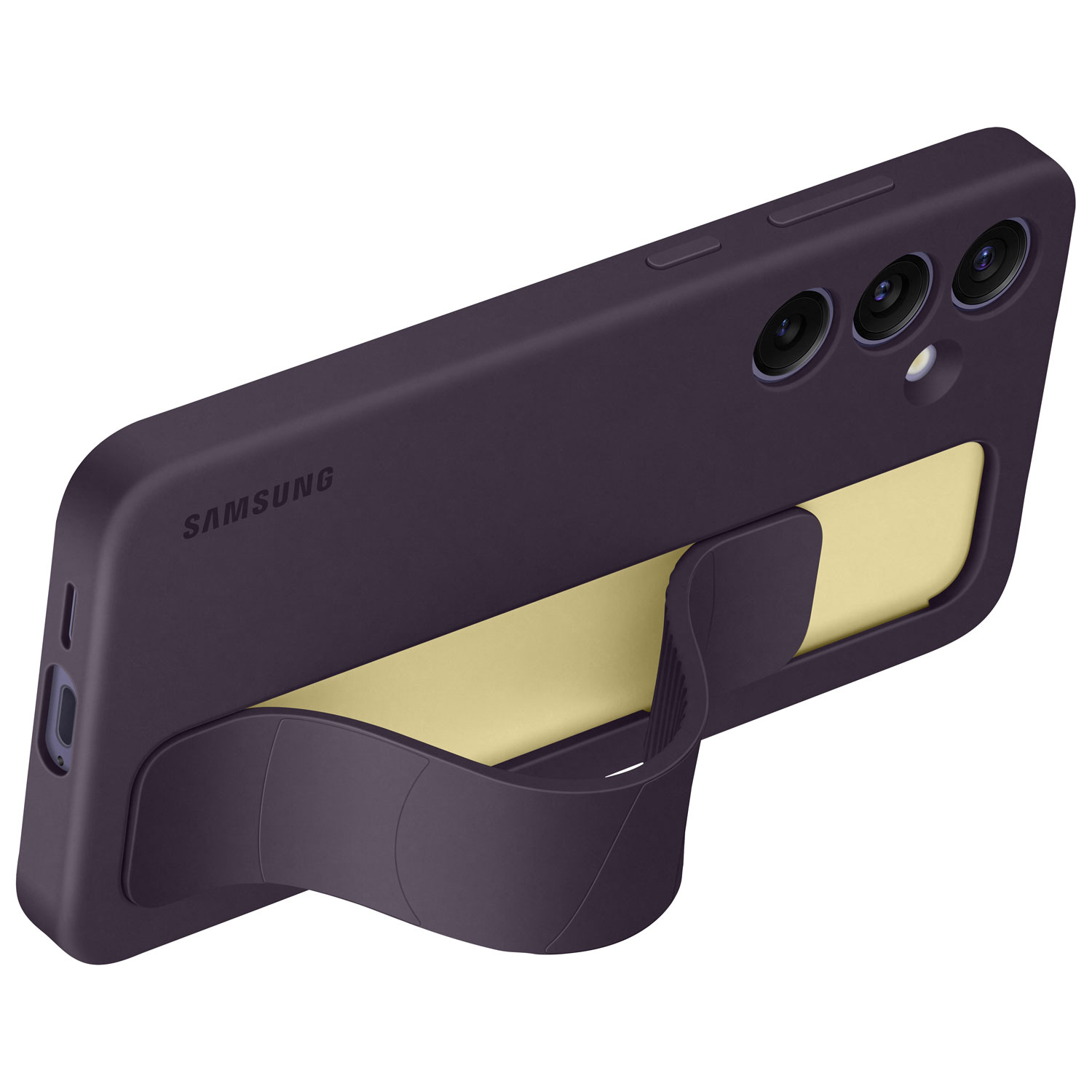 Étui rigide ajusté pour Galaxy S24+ de Samsung - Violet foncé - Exclusivité Best Buy