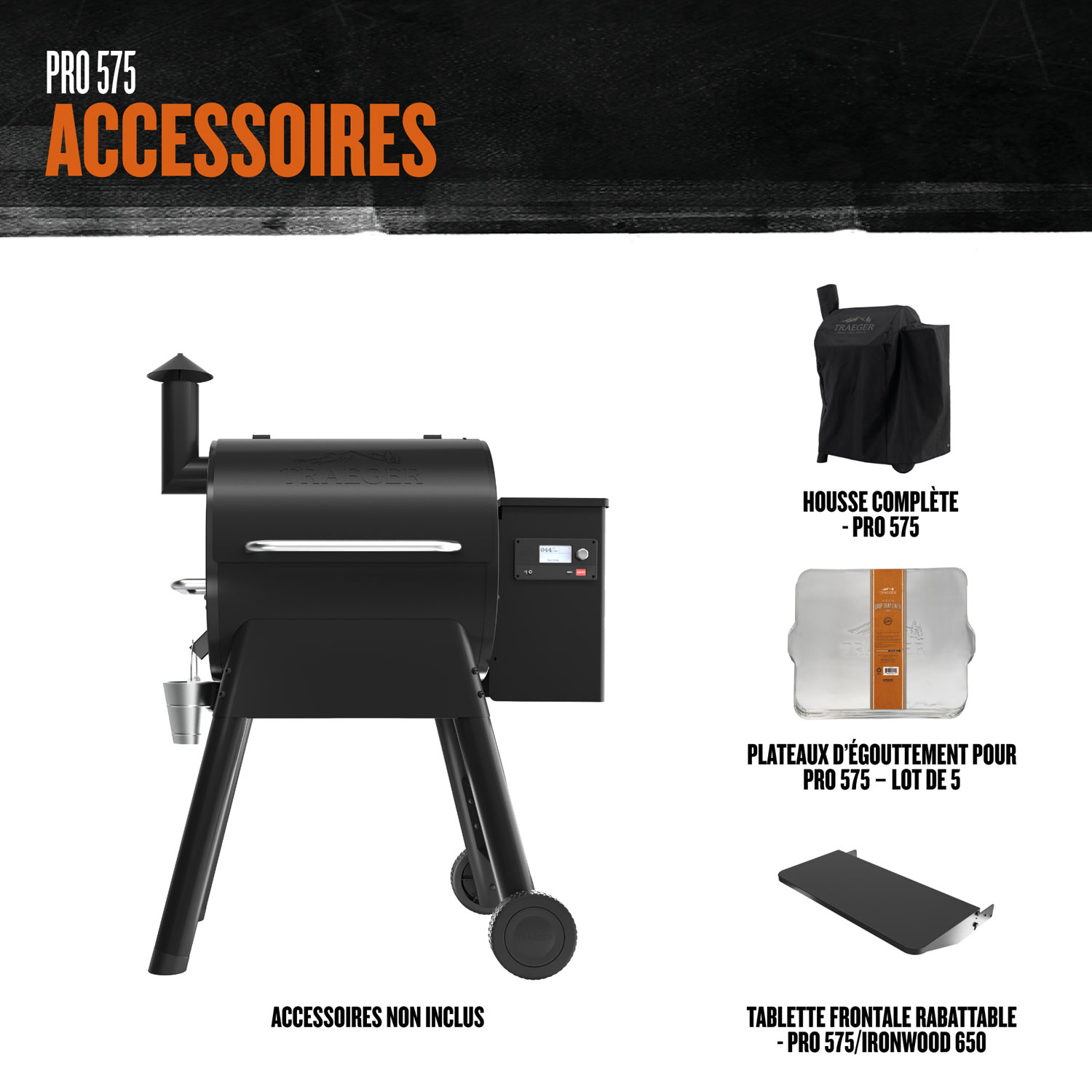 Traeger Pro 575 Wood Pellet Grill & Smoker