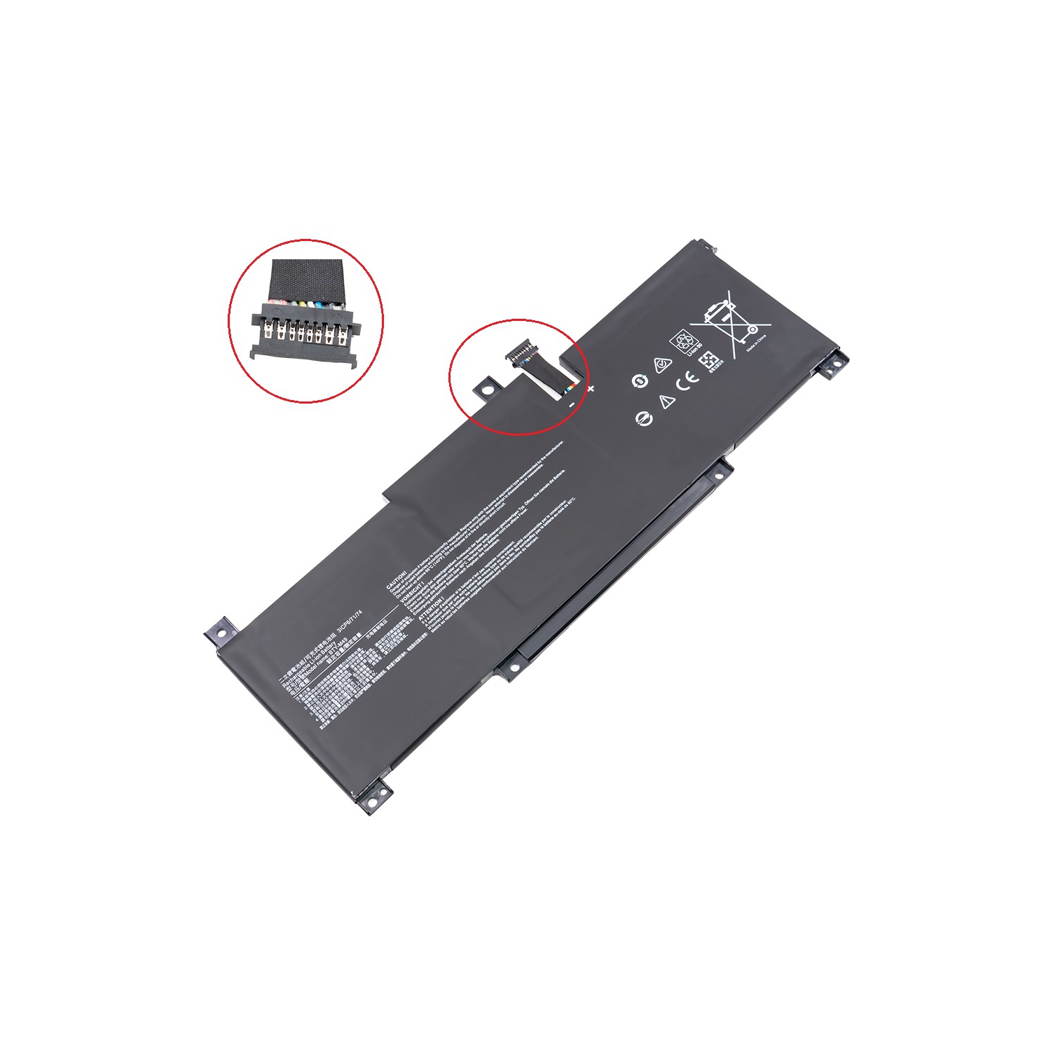 BATTDEPOT NEW 3ICP6/71/74 BTYM49 BTY-M49 Laptop Battery for MSI Prestige 14 A10M A10RAS A10RB A10SC A10SC-009 i7-10710U A10RB A10RB-015CN A10SC-065CN