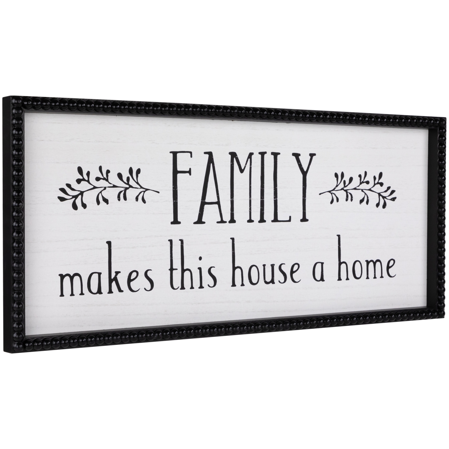 Family Makes This House a Home Framed Wall Art - 23.75"
