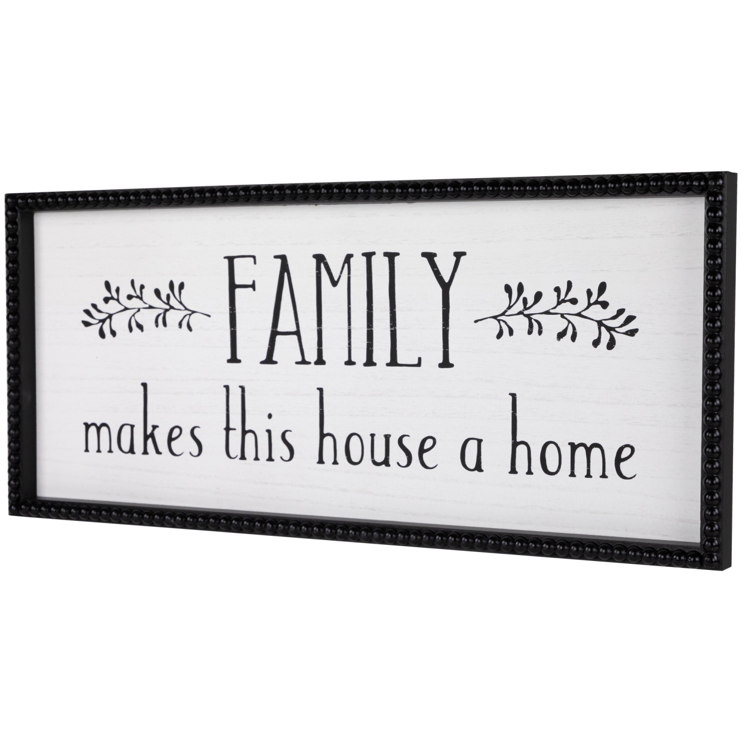 Family Makes This House a Home Framed Wall Art - 23.75"