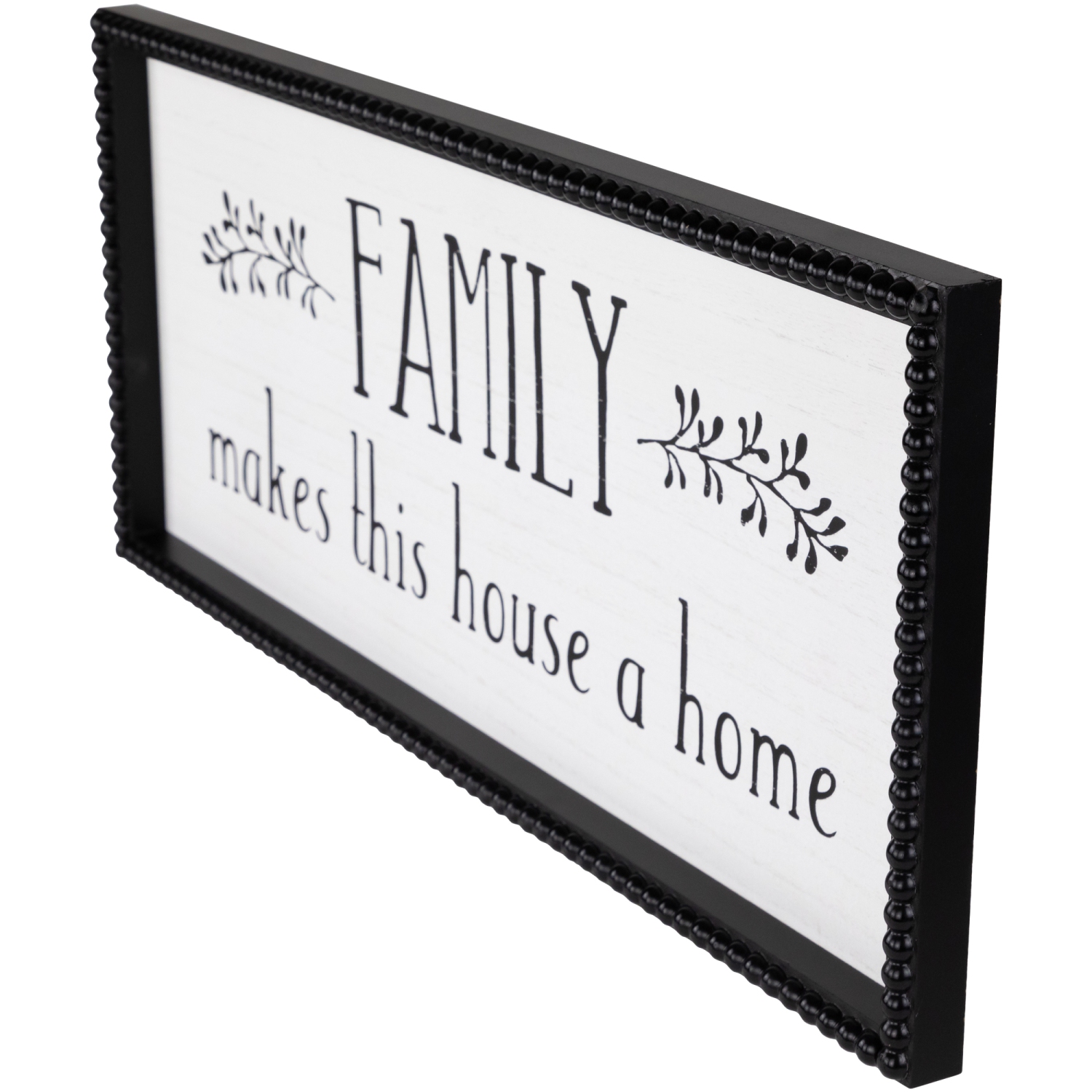 Family Makes This House a Home Framed Wall Art - 23.75"