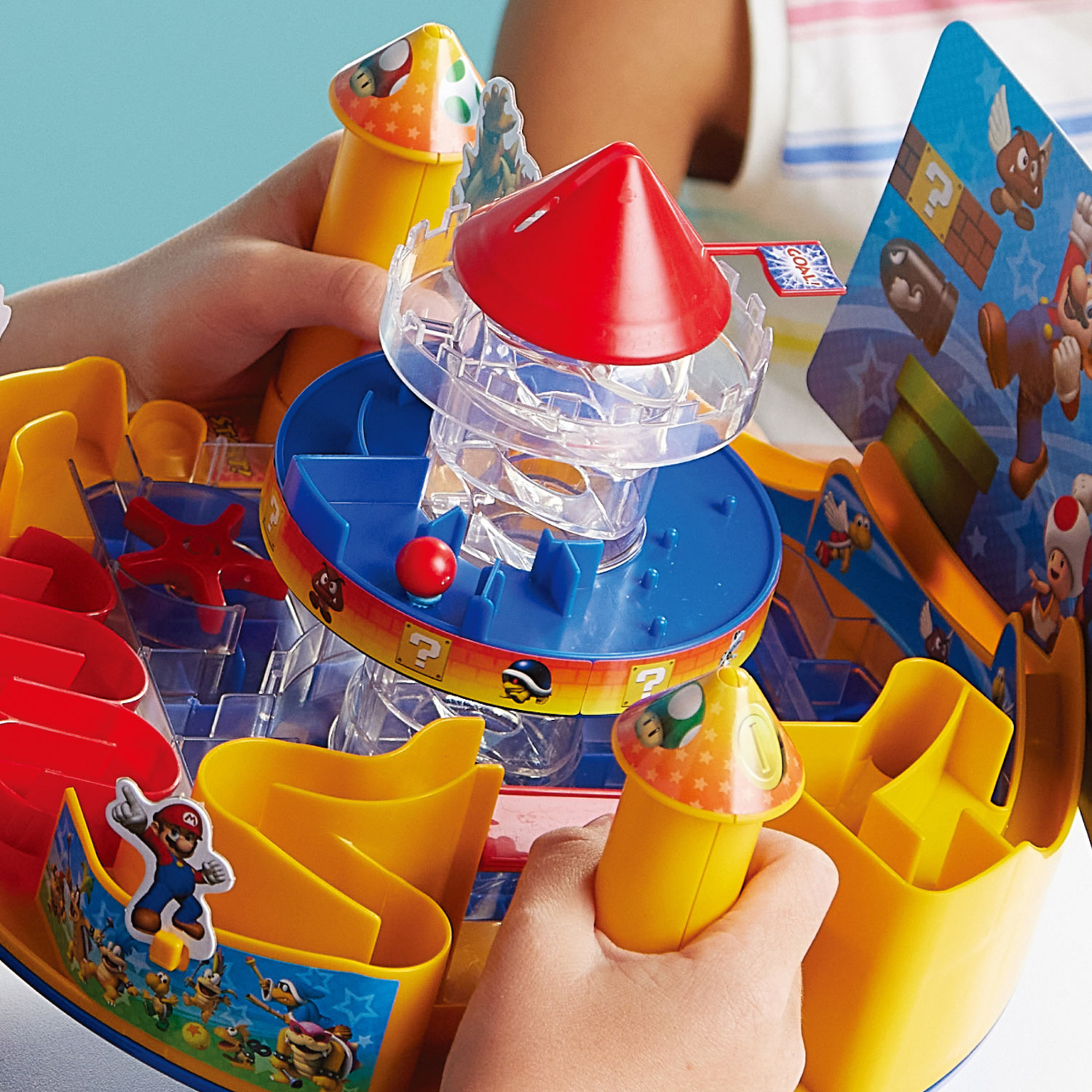 Epoch Super Mario Castle Land 3D Tilt Maze Game