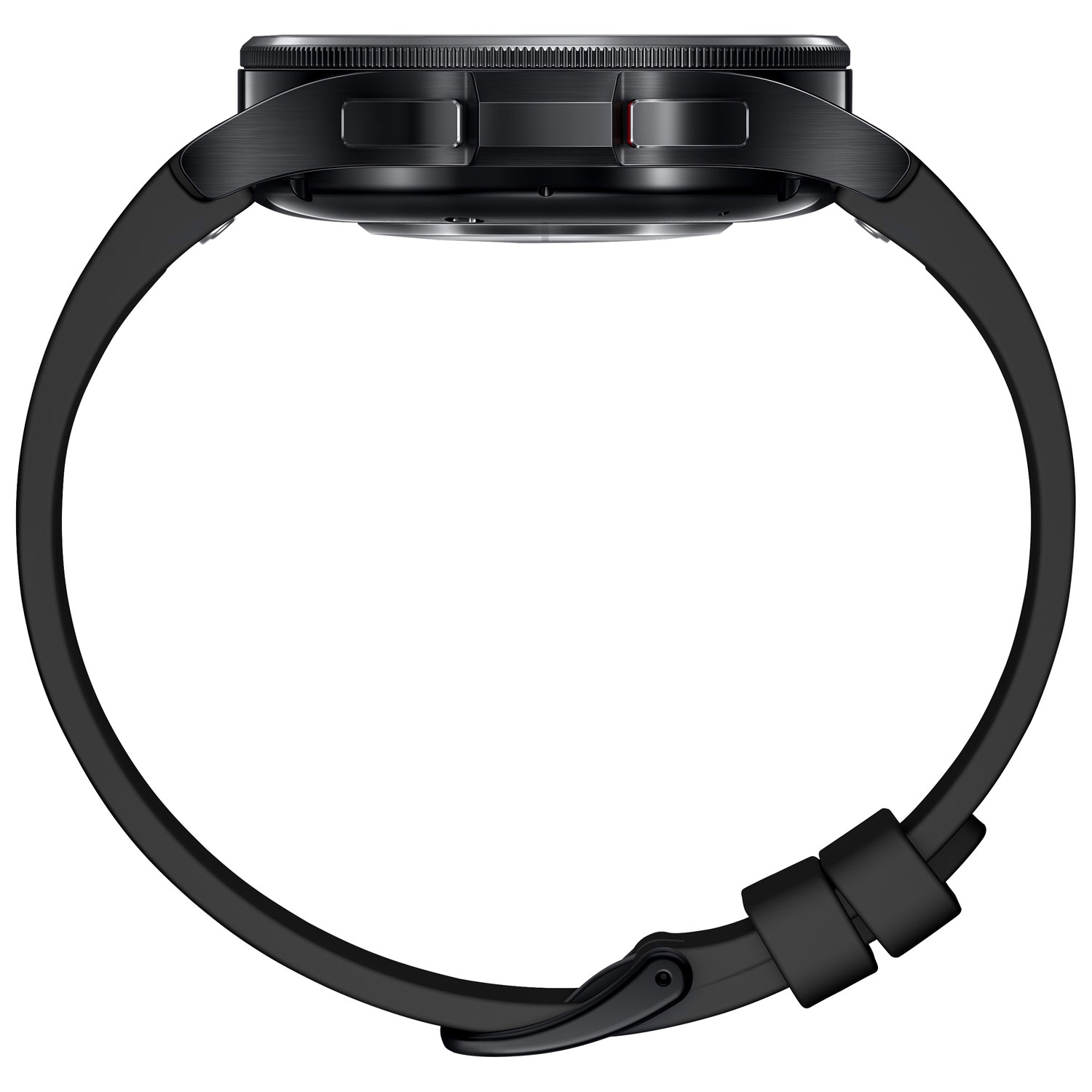 Remis à neuf - montre intelligente 43 mm Galaxy Watch6 Classic (GPS) de Samsung avec moniteur de fréquence cardiaque - Noir