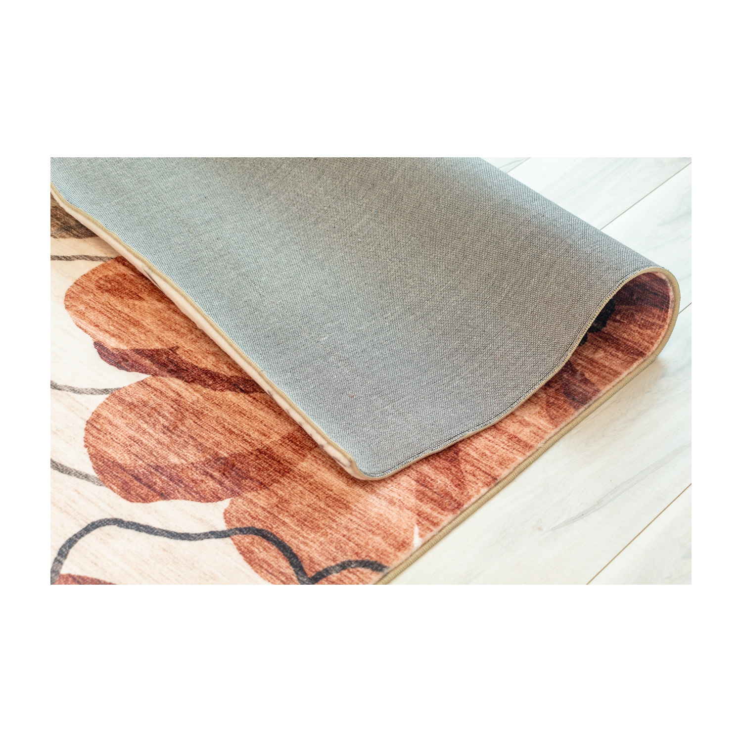 Rug Branch Sakura Modern Floral Red/Beige Indoor Area Rug