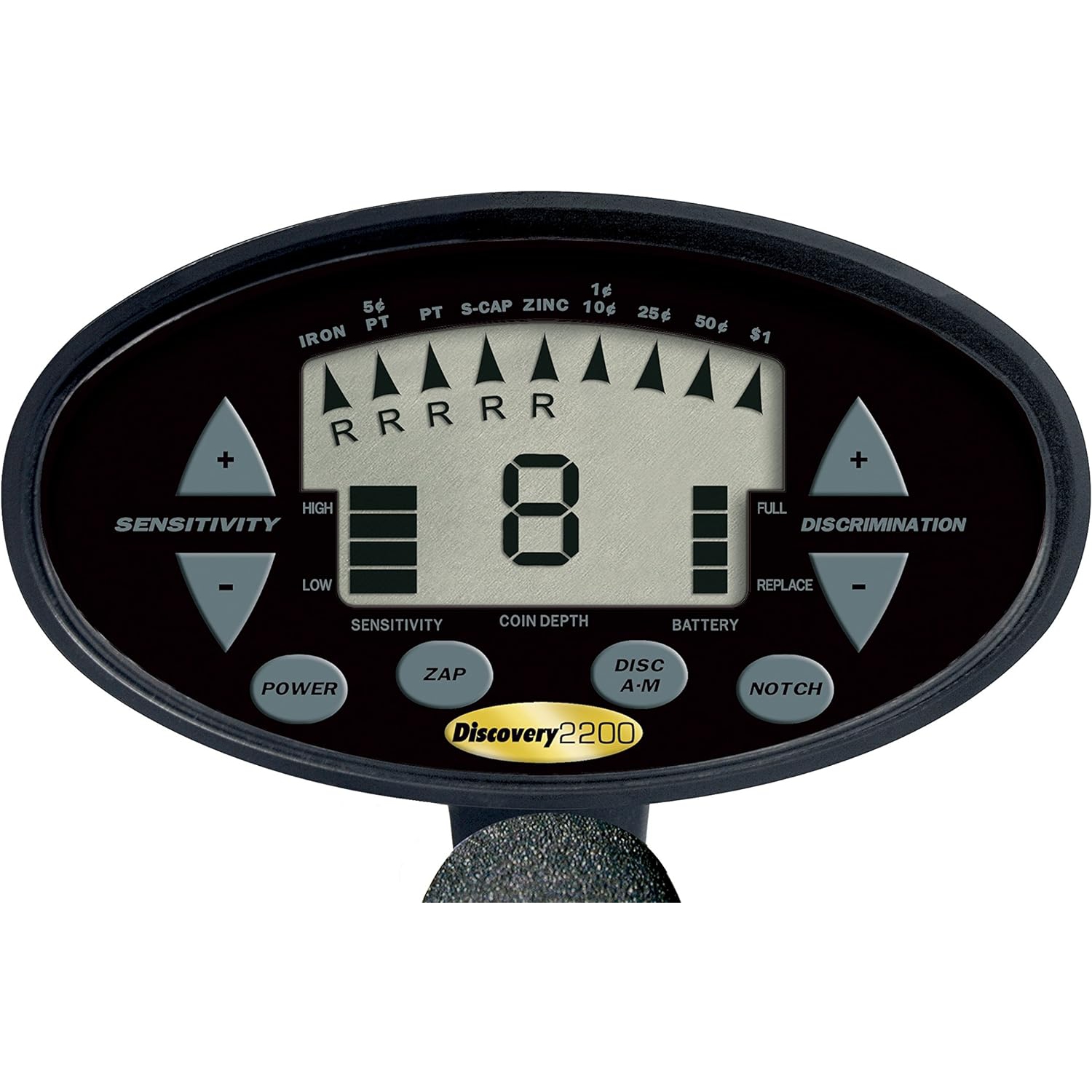 Remis à neuf - détecteur de métaux étanche Discovery 2200 de Bounty Hunter