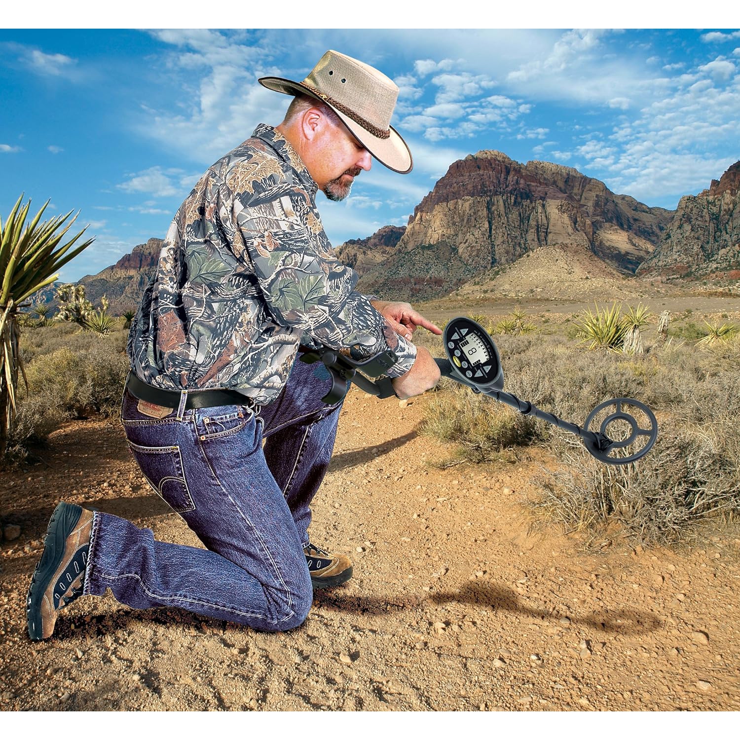 Remis à neuf - détecteur de métaux étanche Discovery 2200 de Bounty Hunter