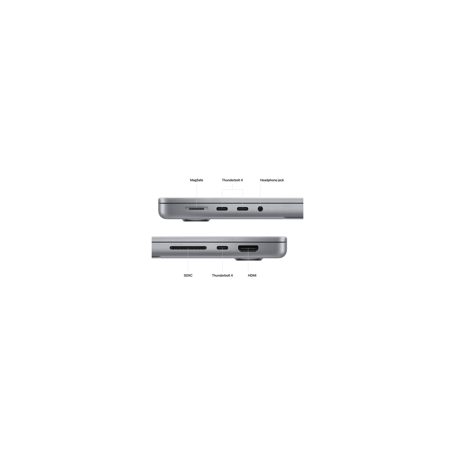 Refurbished - Apple MacBook Pro 16" (2023) - Space Grey (Apple M2 Pro/1TB SSD/32GB RAM) - English